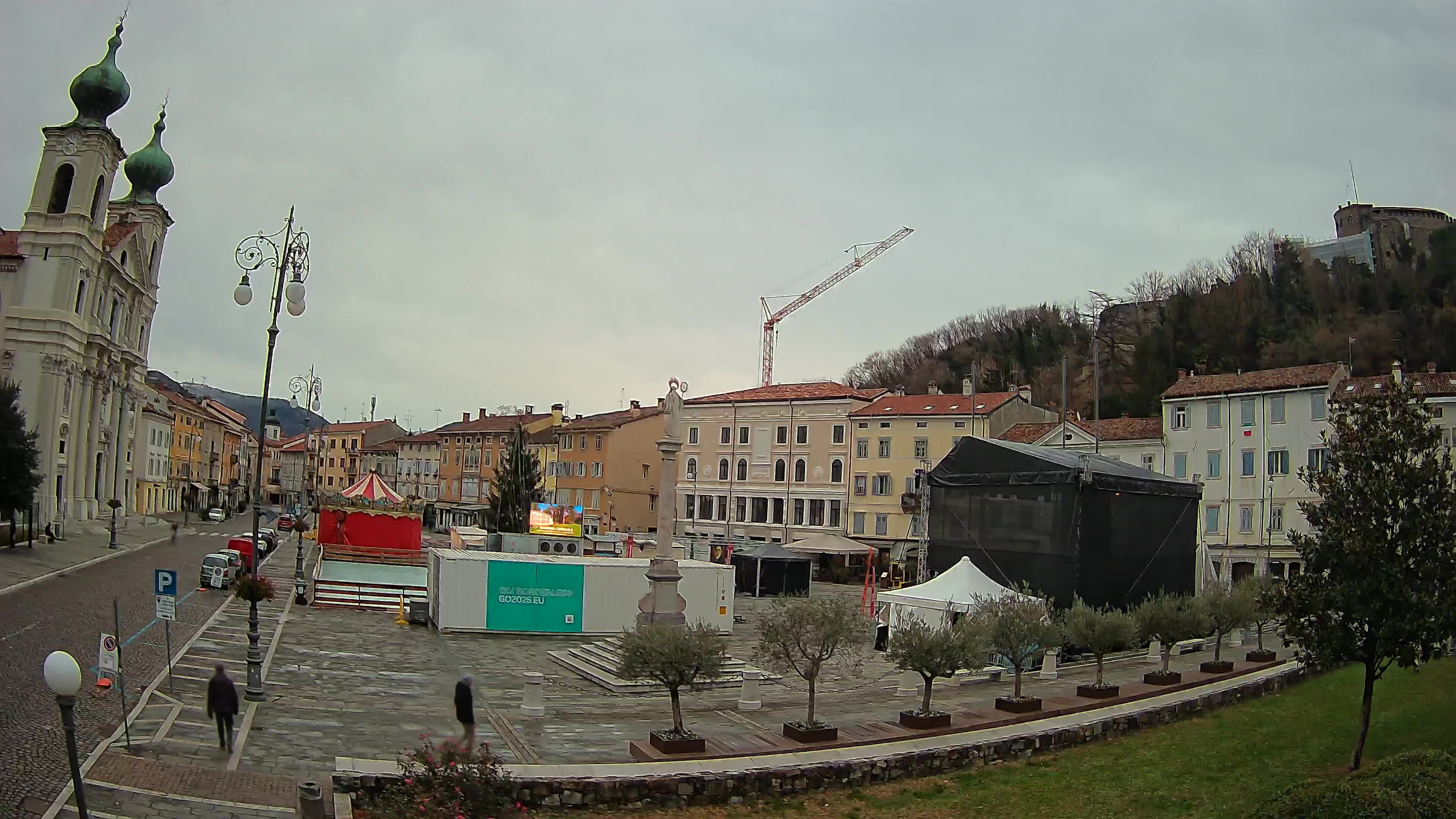 Gorizia – Place Vittoria – Cathédrale st. Ignazio