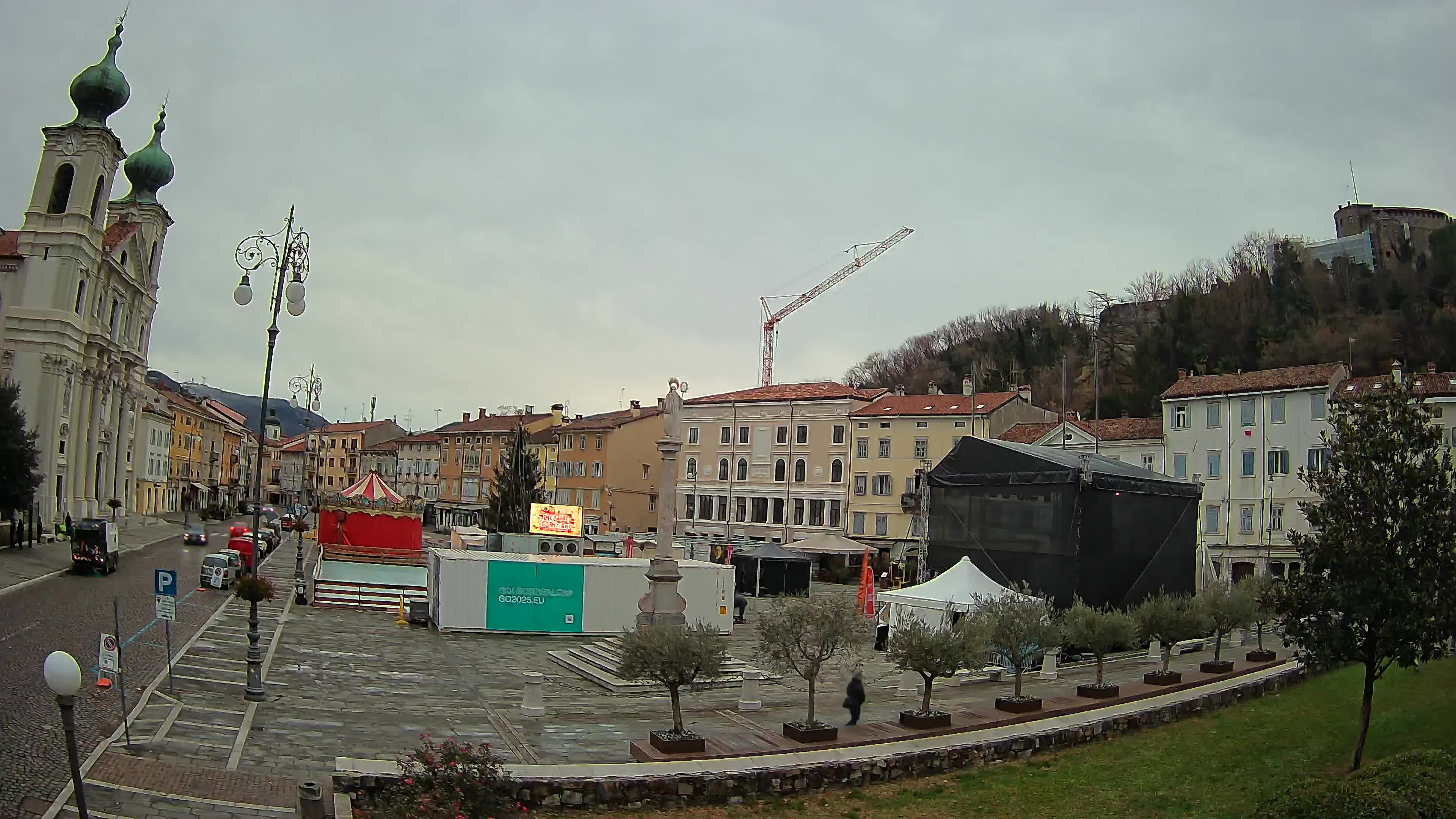 Gorizia – Place Vittoria – Cathédrale st. Ignazio