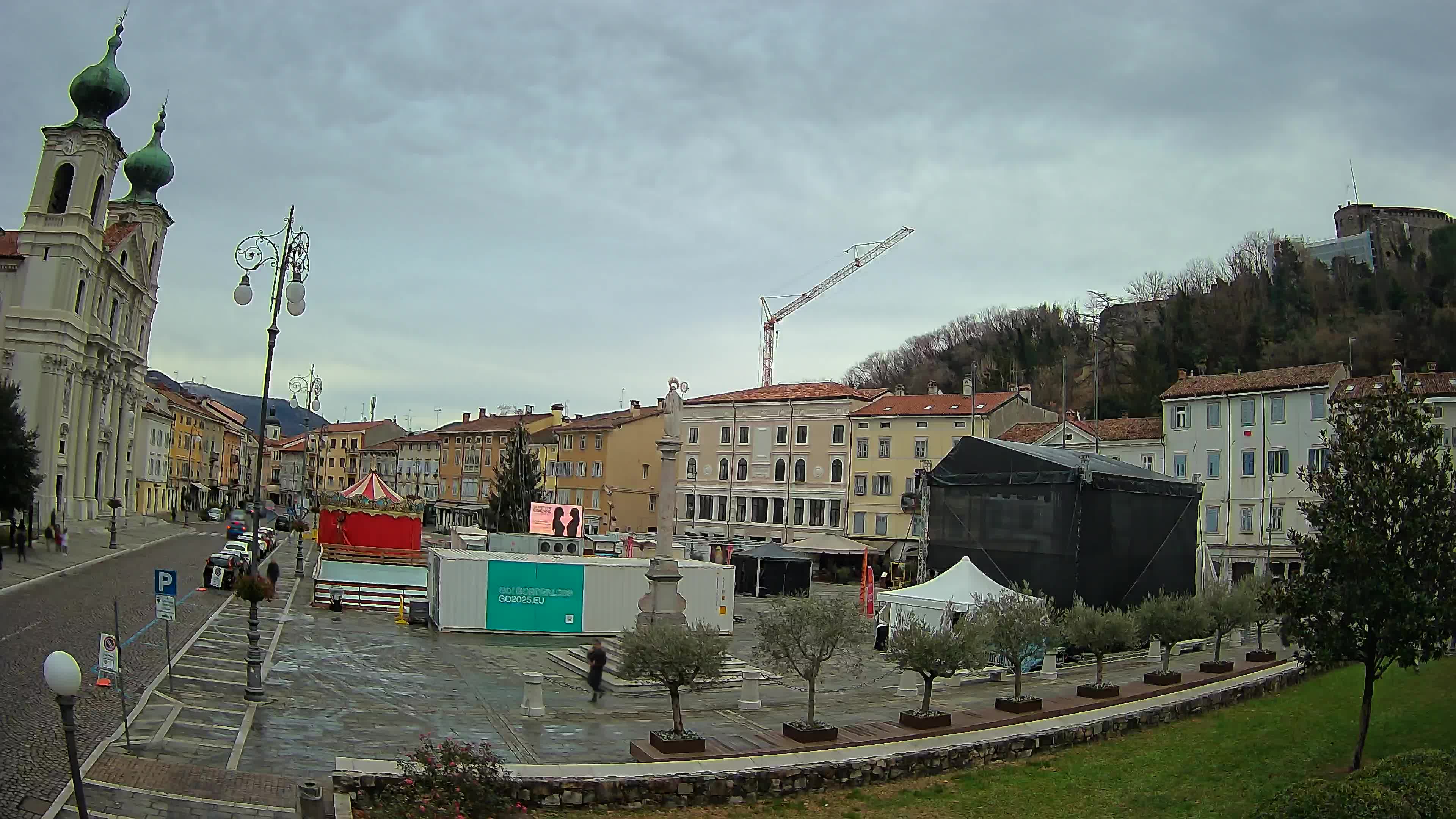 Gorizia – Plaza Vittoria – Catedral de San Pedro. Ignacio