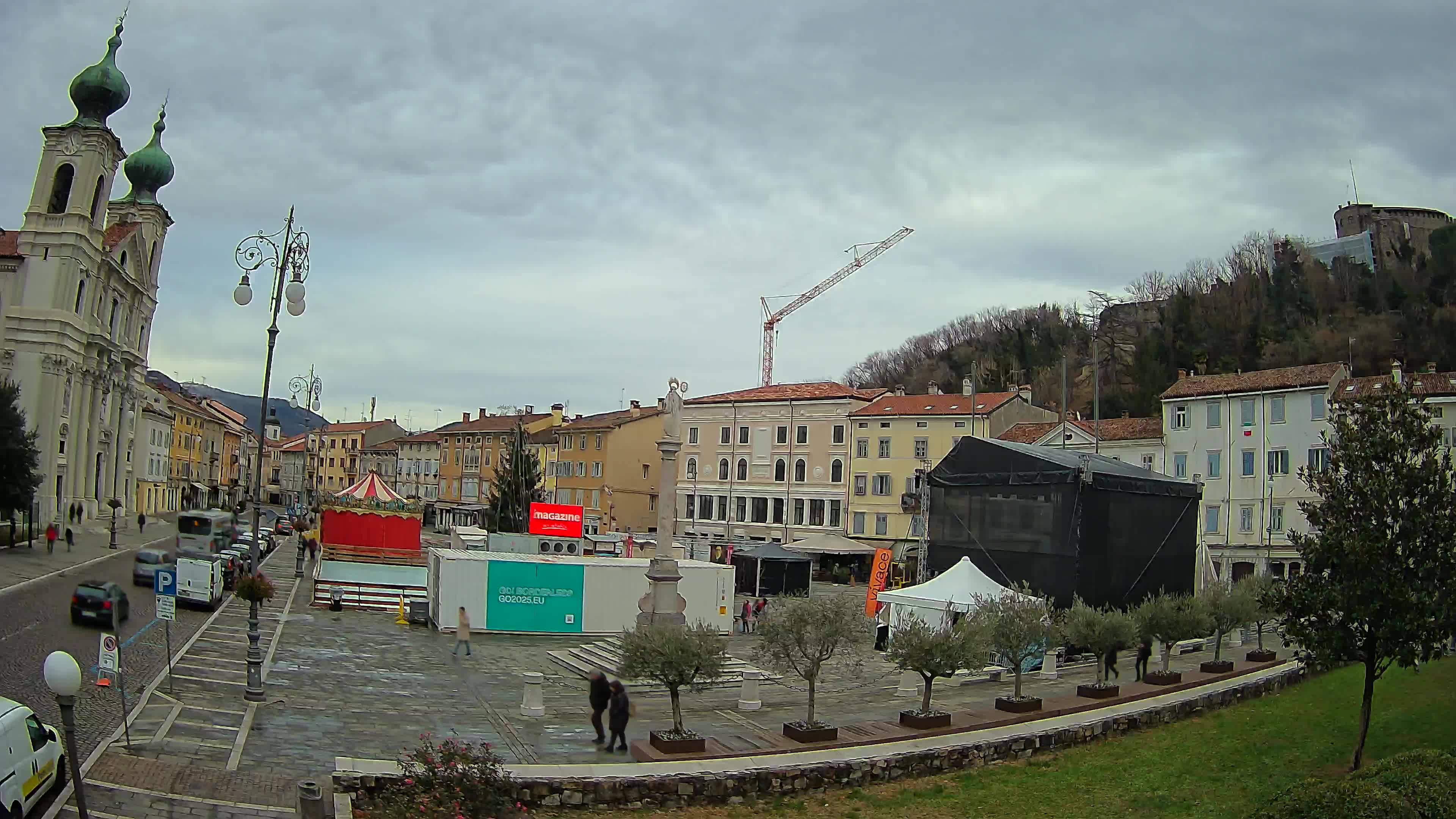 Gorizia – Place Vittoria – Cathédrale st. Ignazio