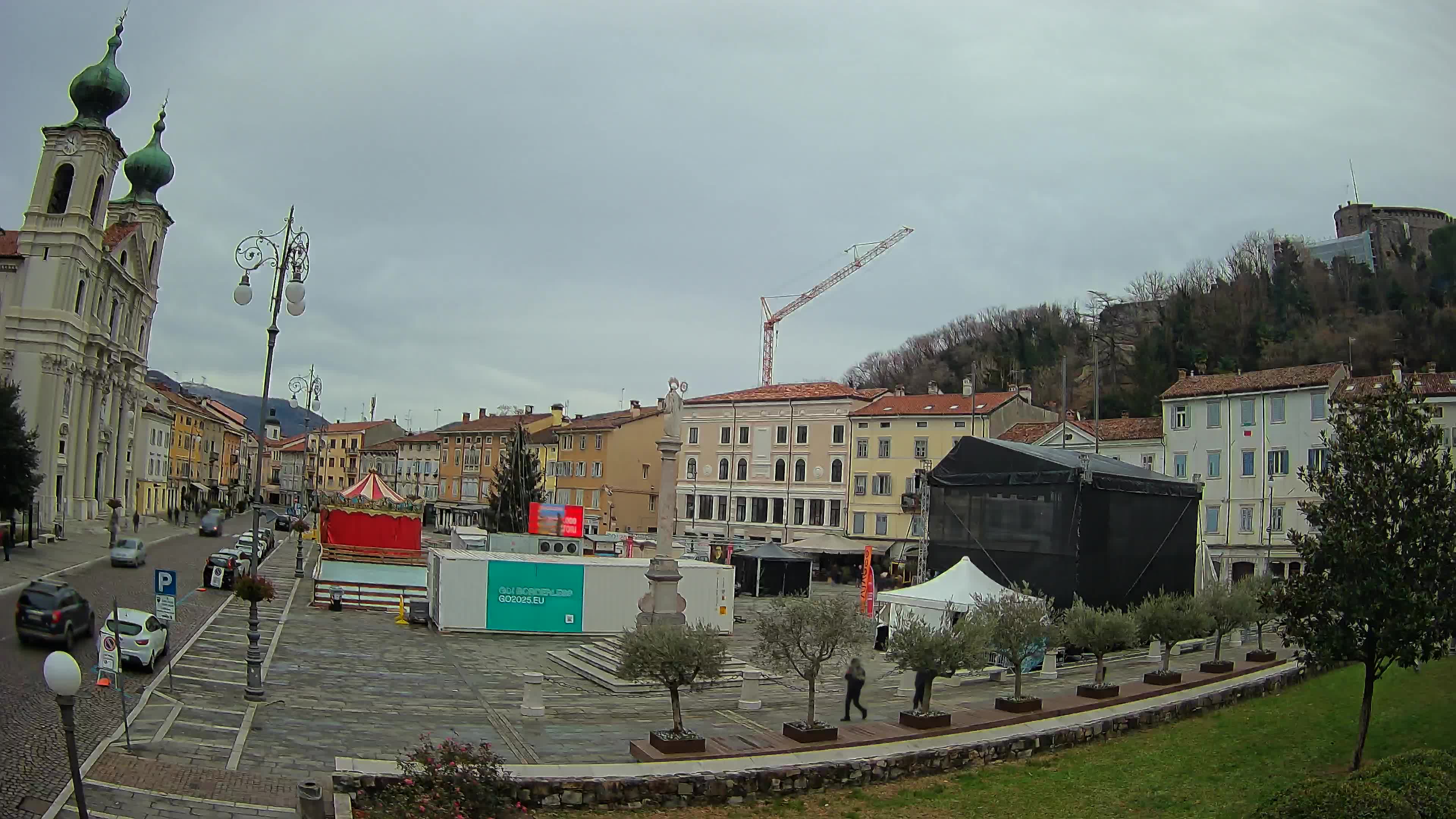 Gorizia – Place Vittoria – Cathédrale st. Ignazio