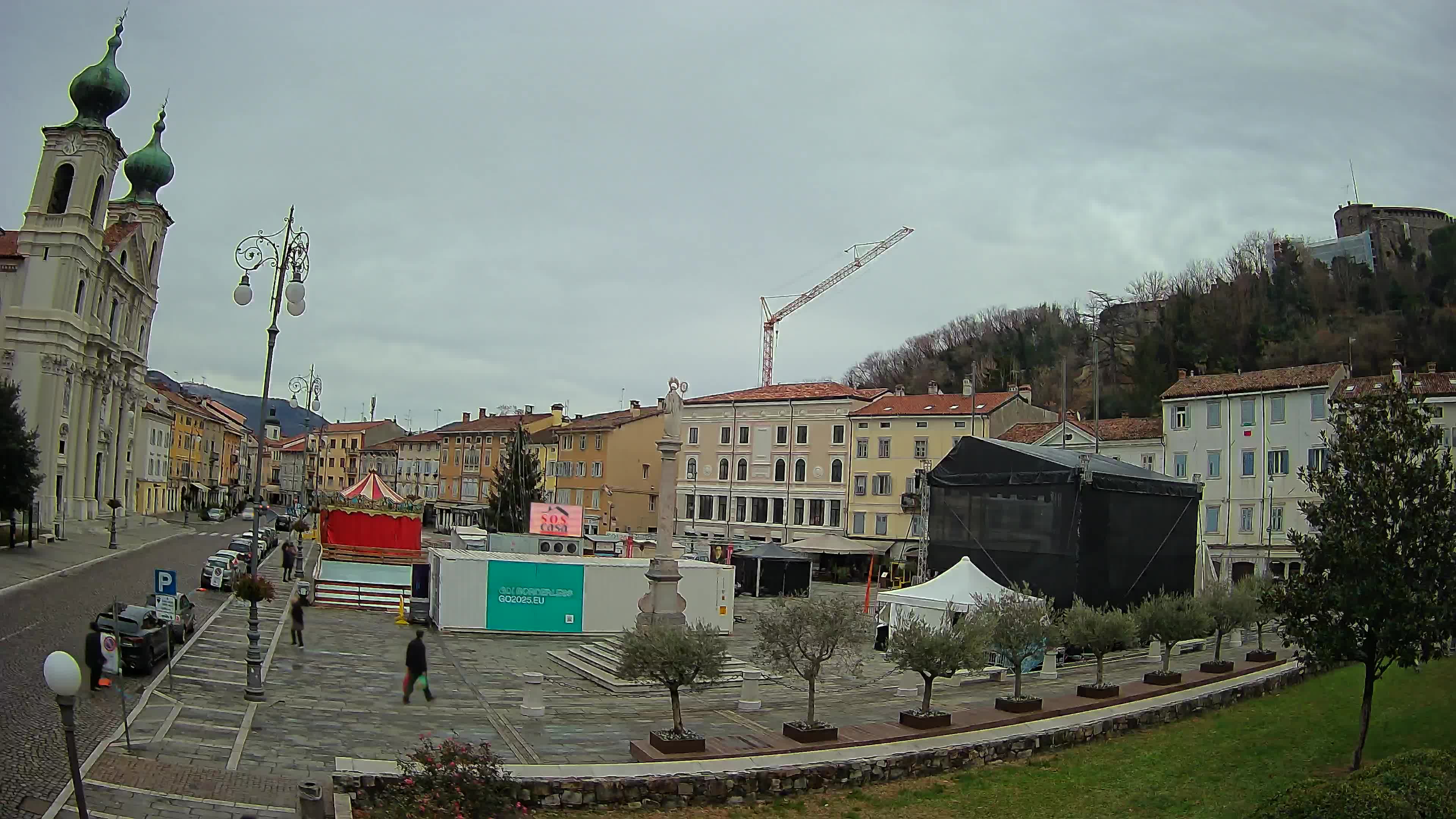 Gorizia – Place Vittoria – Cathédrale st. Ignazio