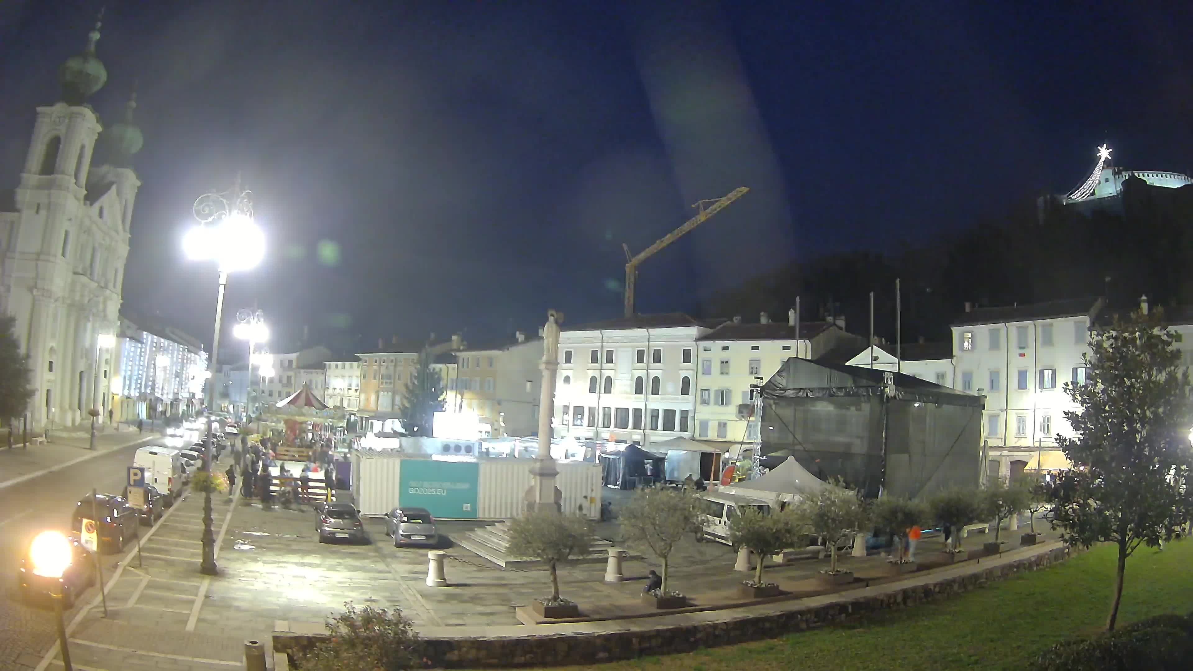 Webcam Gorizia Vittoria square – Cathedral of st. Ignazio