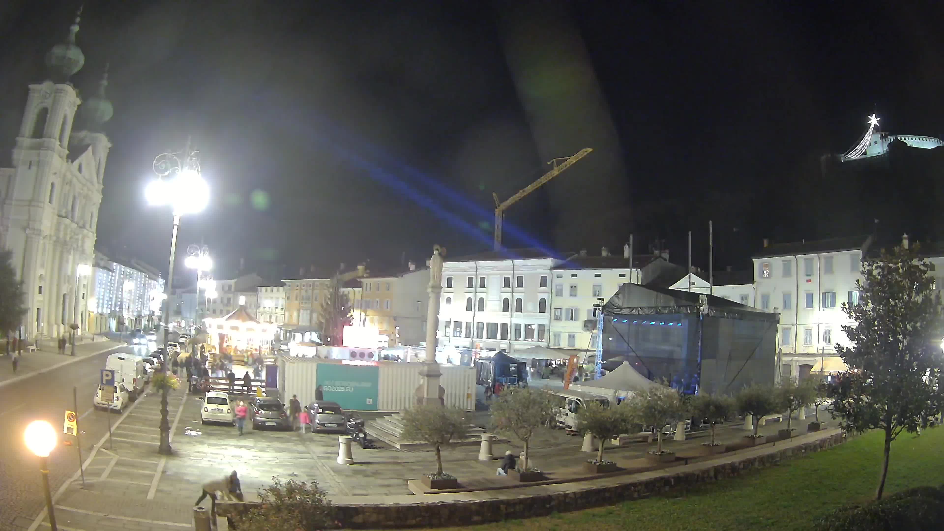 Webcam Gorizia Vittoria square – Cathedral of st. Ignazio