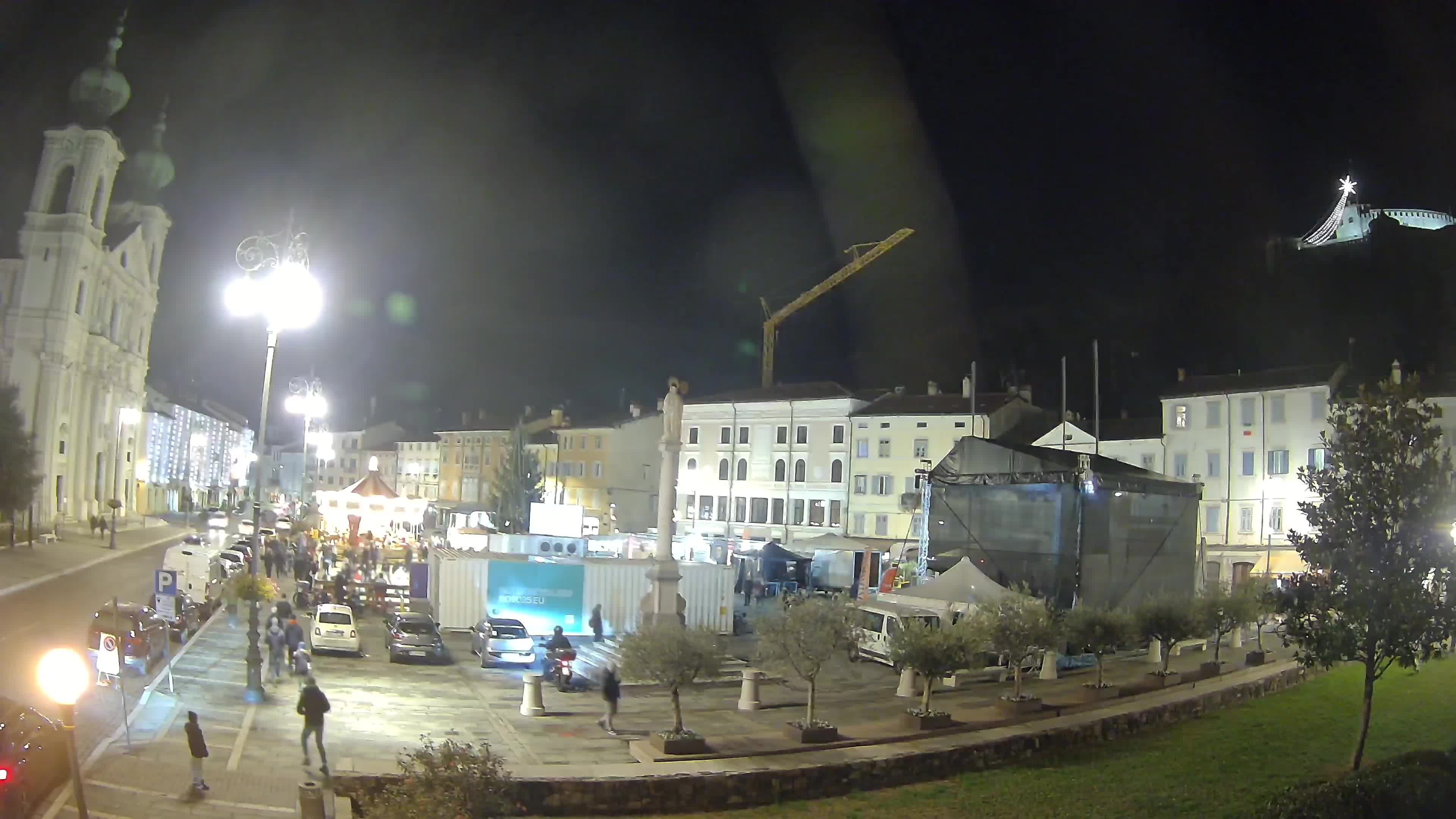 Webcam Gorizia Vittoria square – Cathedral of st. Ignazio