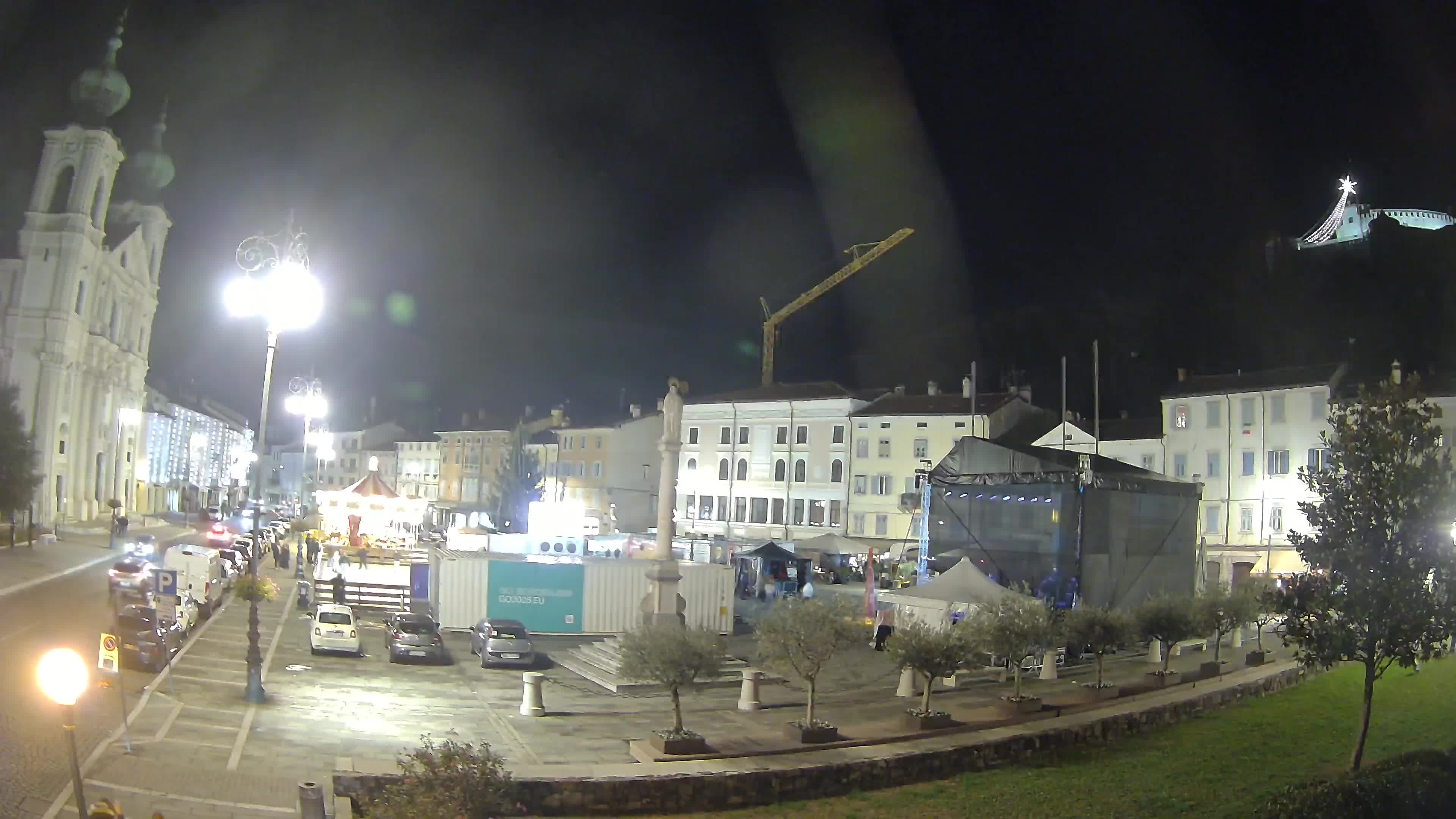 Webcam Gorizia Vittoria square – Cathedral of st. Ignazio