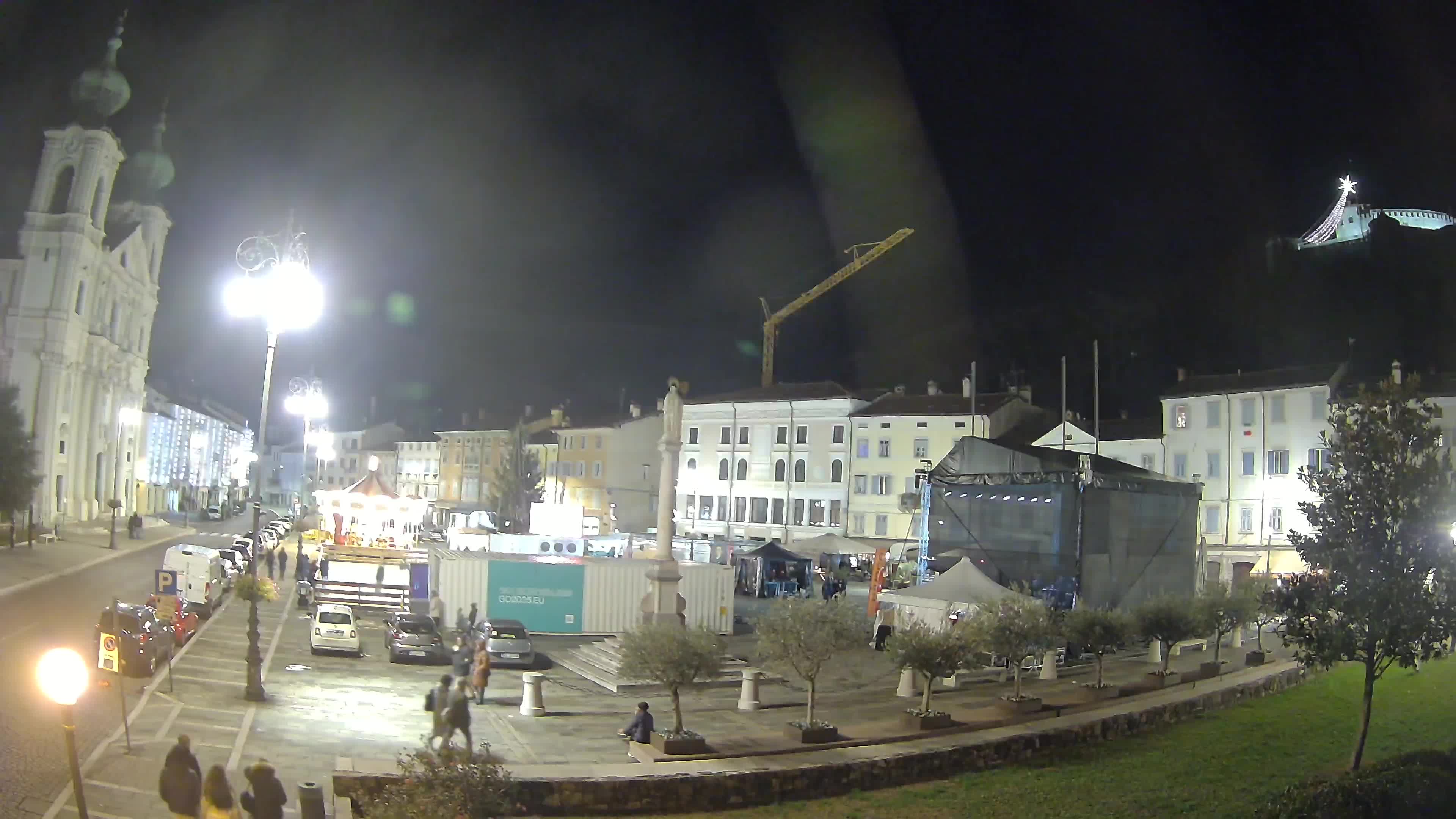 Webcam Gorizia Vittoria square – Cathedral of st. Ignazio