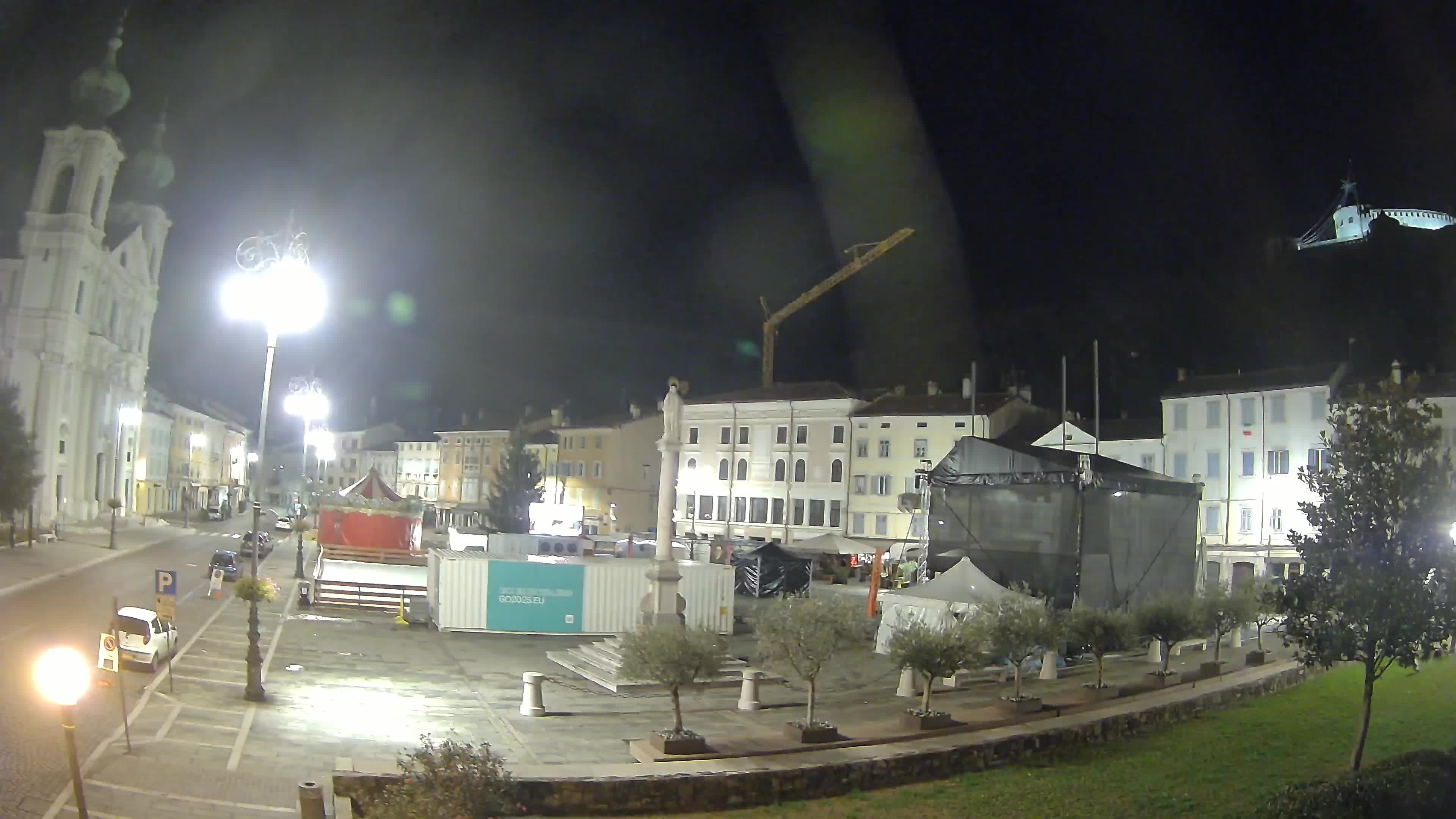 Webcam Gorizia Piazza della Vittoria e Duomo di S. Ignazio