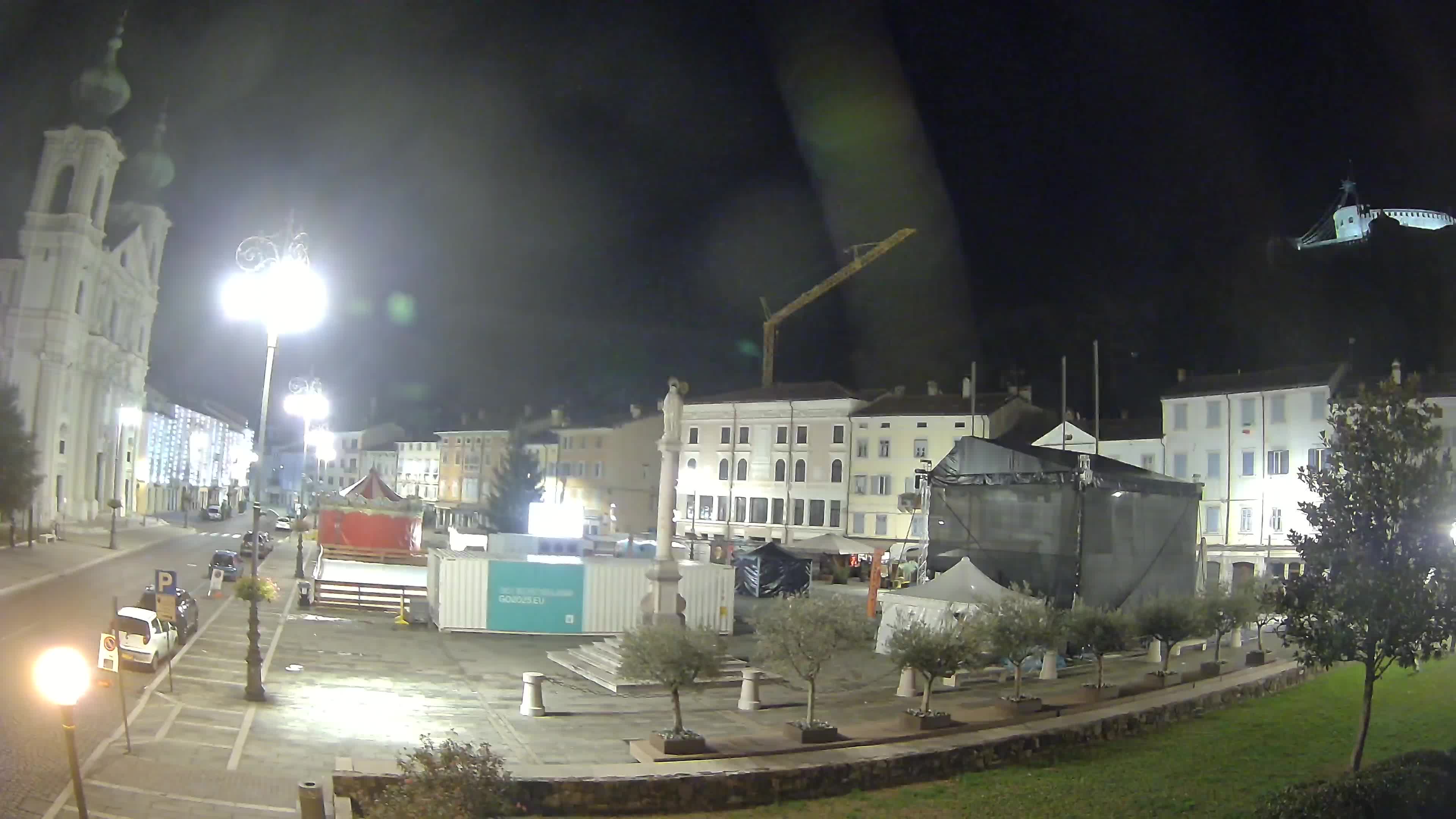 Webcam Gorizia Vittoria square – Cathedral of st. Ignazio