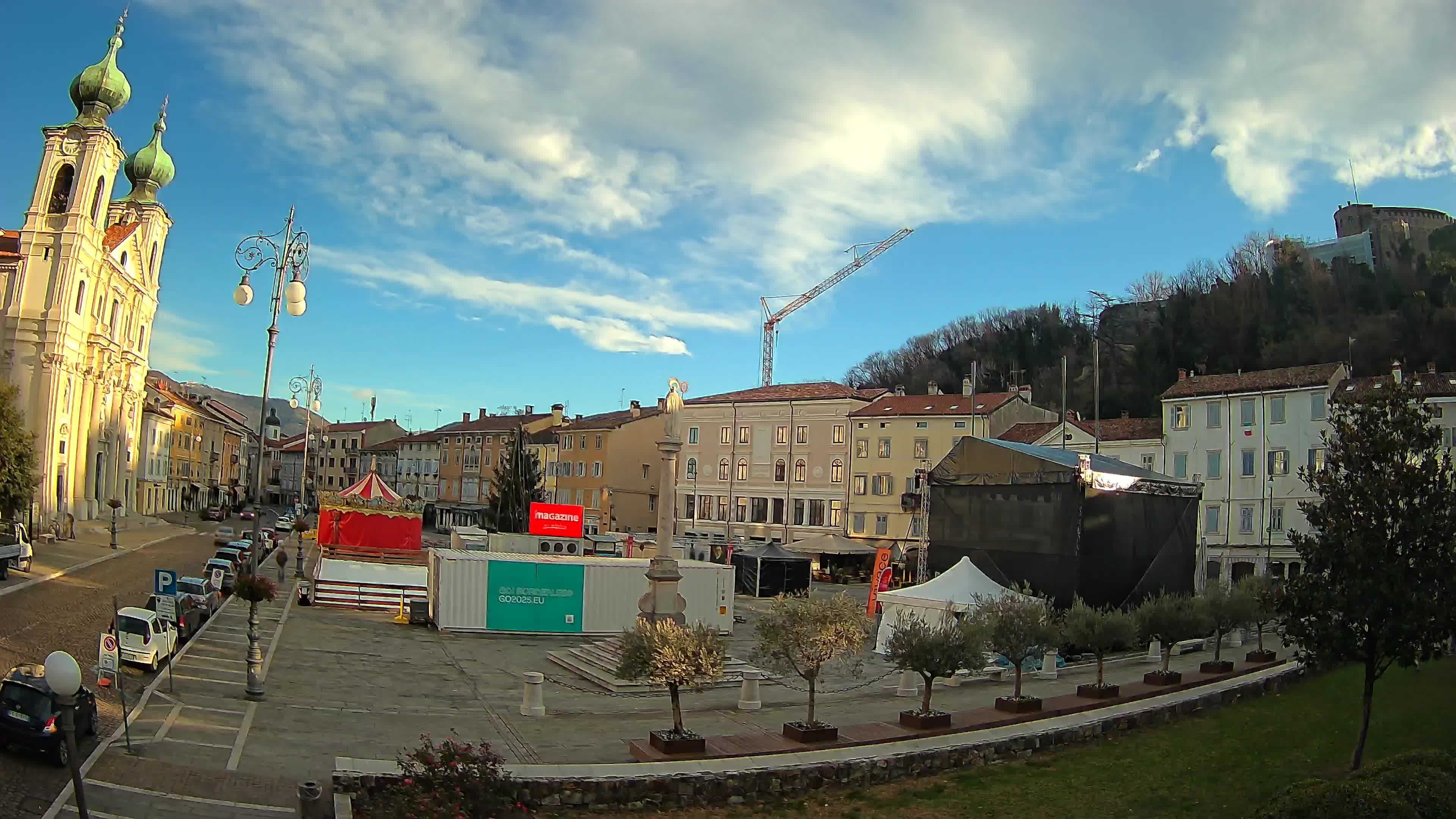 Gorizia – Plaza Vittoria – Catedral de San Pedro. Ignacio