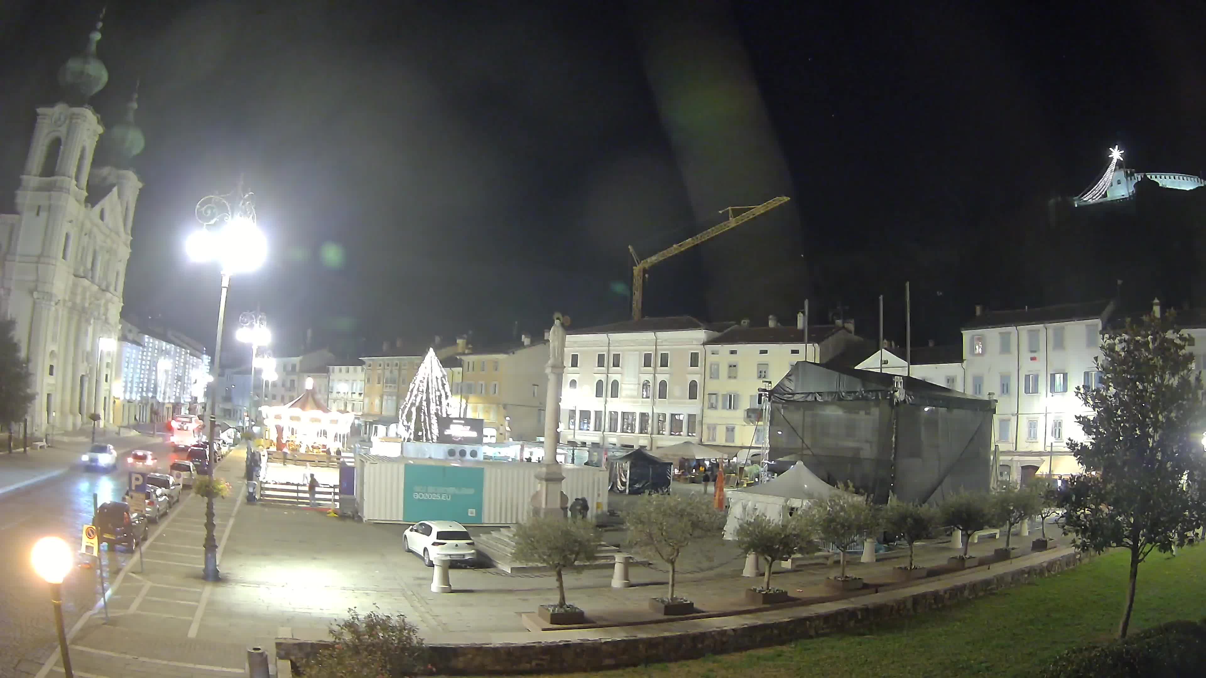 Webcam Gorizia Vittoria square – Cathedral of st. Ignazio