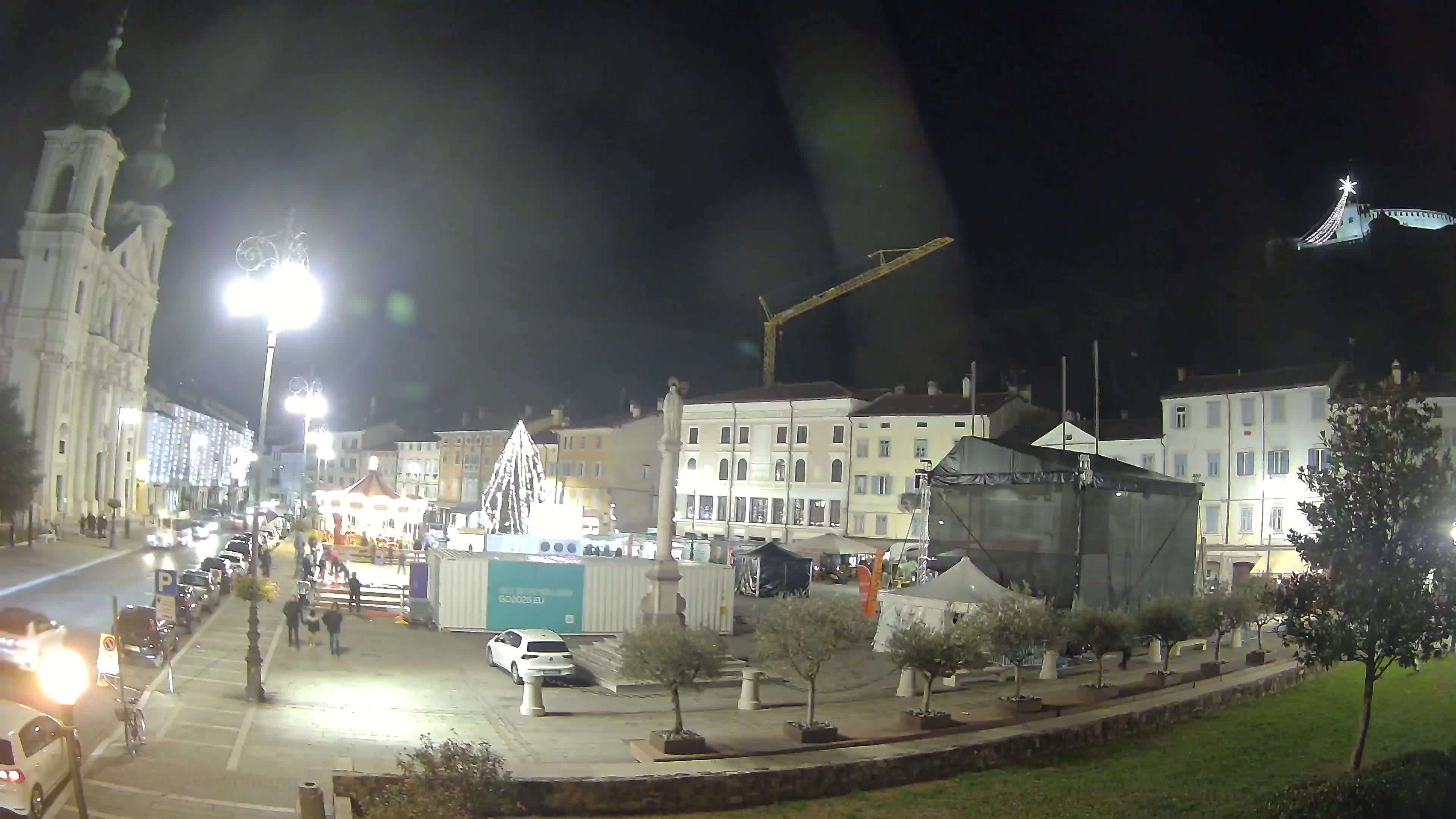 Webcam Gorizia Piazza della Vittoria e Duomo di S. Ignazio