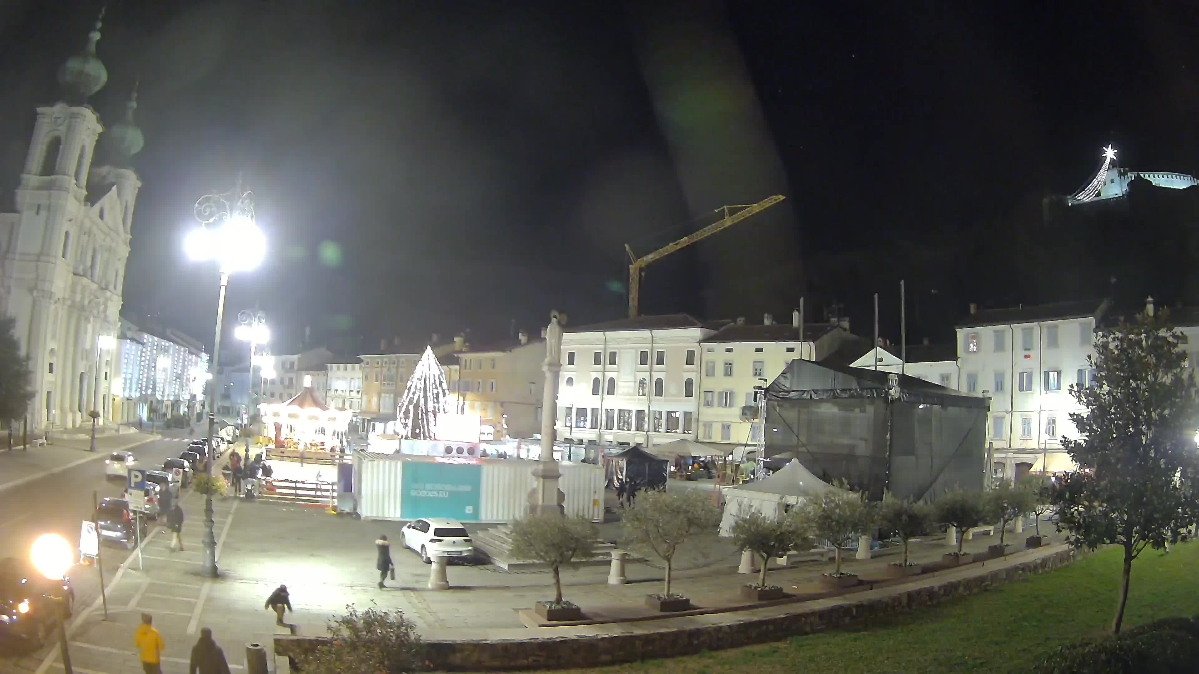 Webcam Gorizia Piazza della Vittoria e Duomo di S. Ignazio