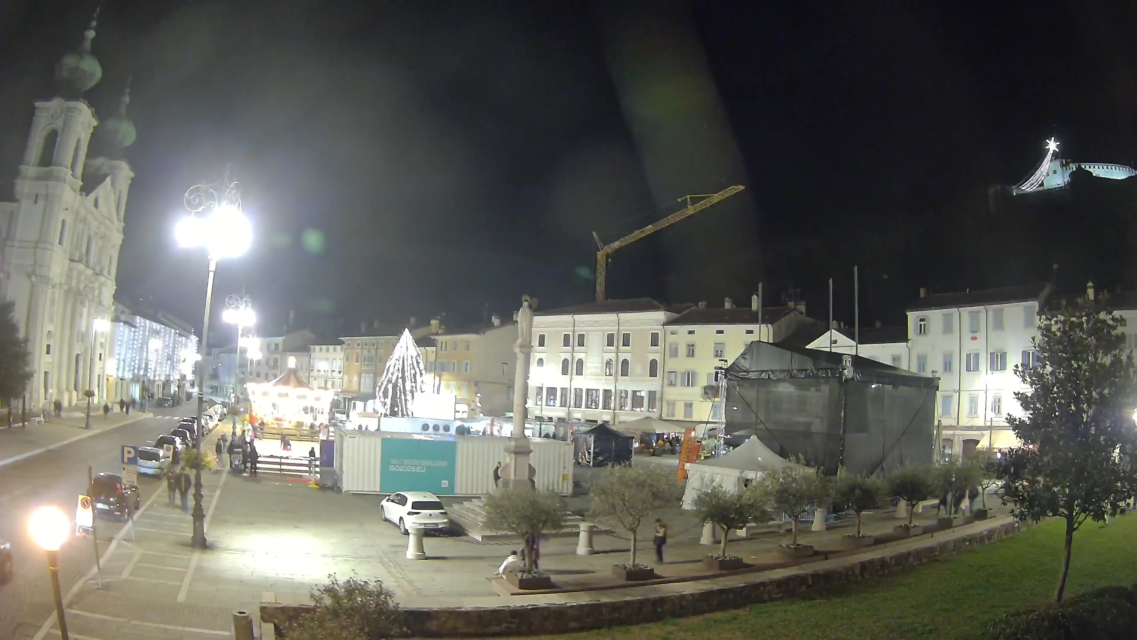 Webcam Gorizia Piazza della Vittoria e Duomo di S. Ignazio