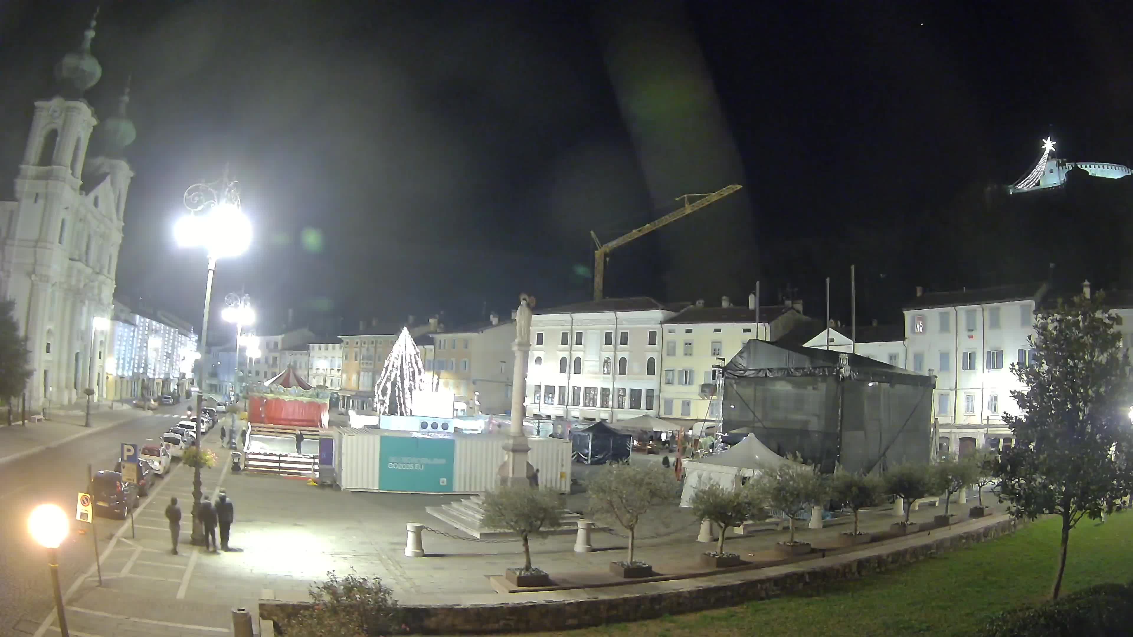 Webcam Gorizia Piazza della Vittoria e Duomo di S. Ignazio