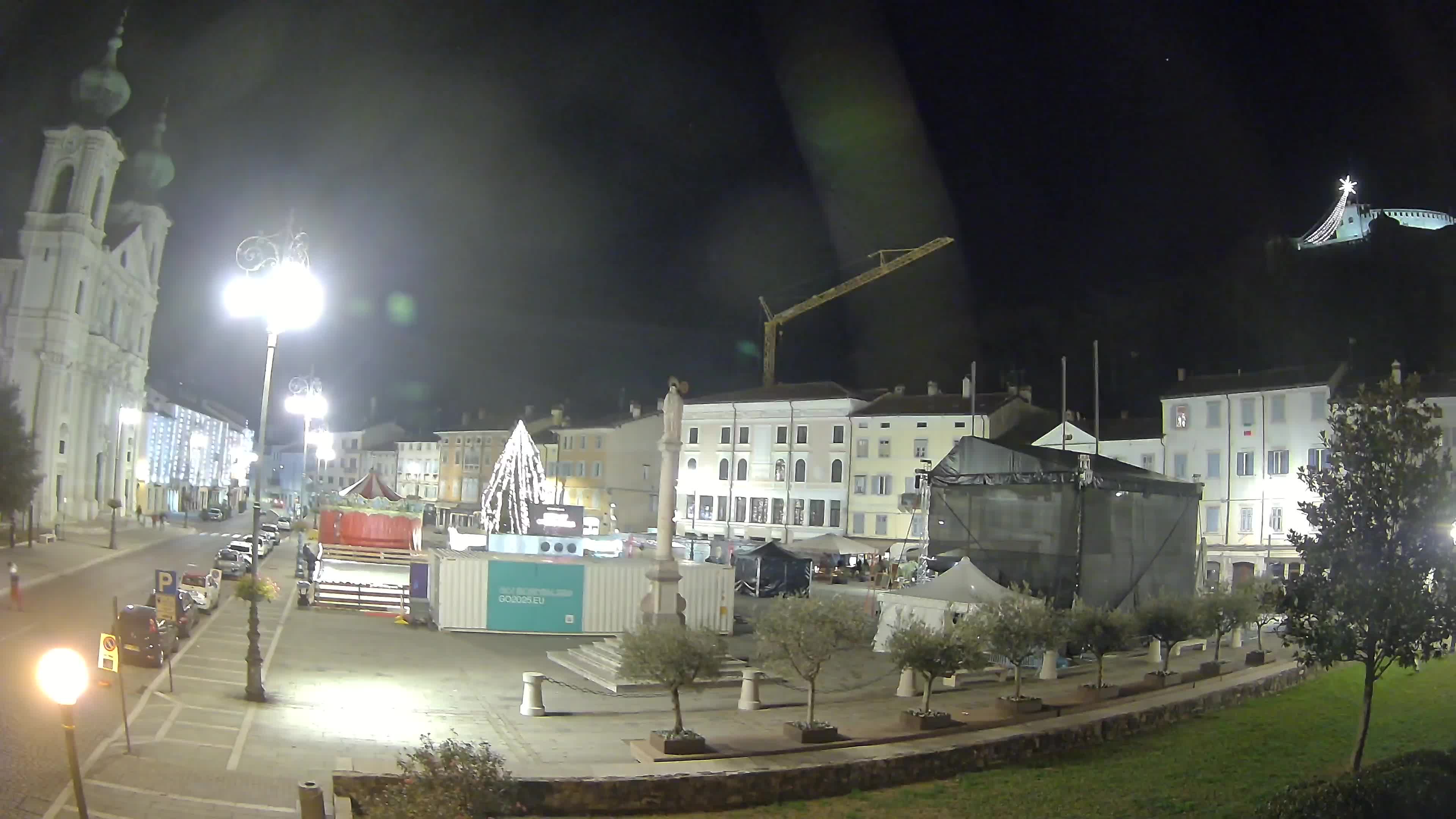 Webcam Gorizia Piazza della Vittoria e Duomo di S. Ignazio