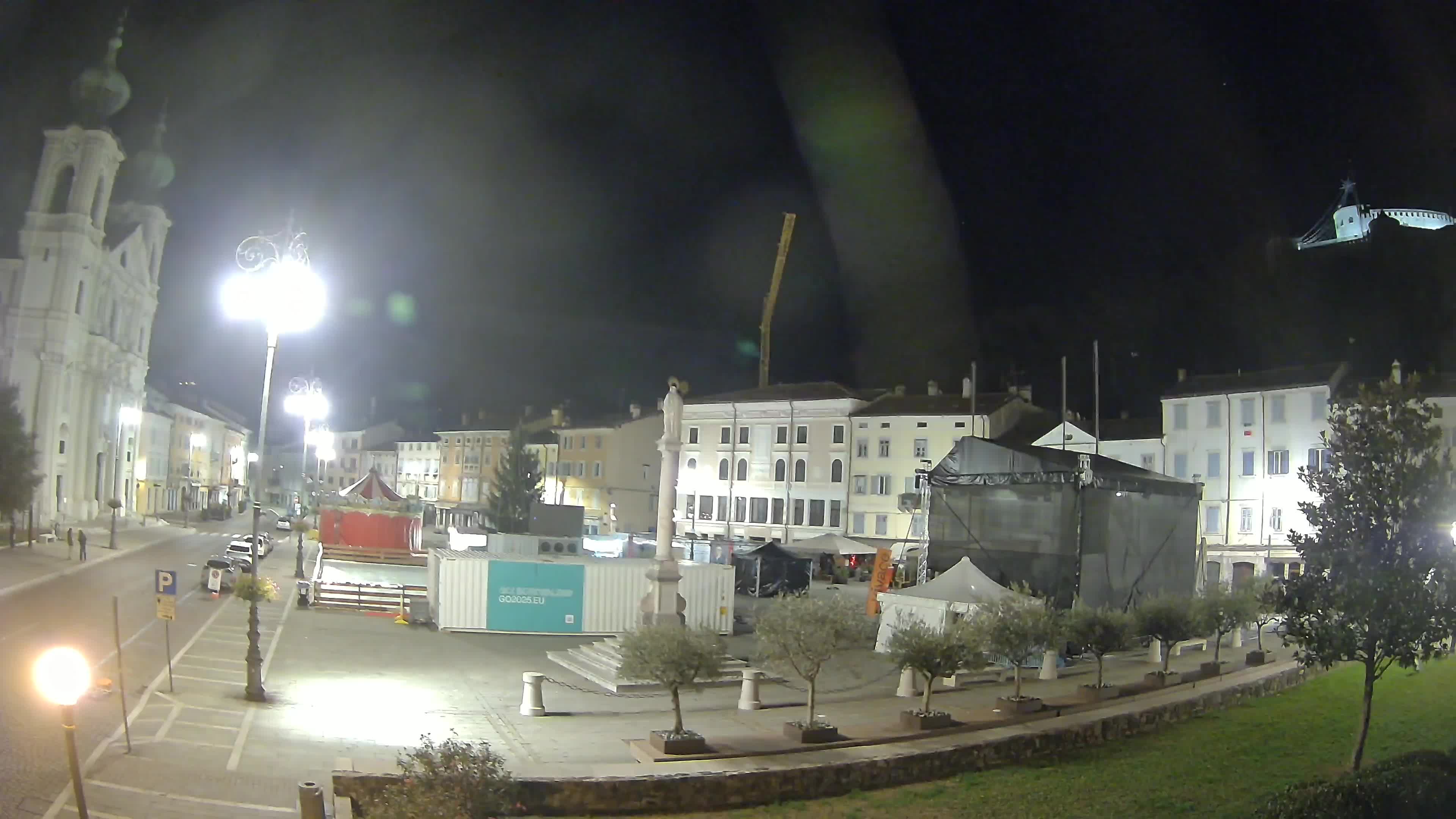 Webcam Gorizia Piazza della Vittoria e Duomo di S. Ignazio