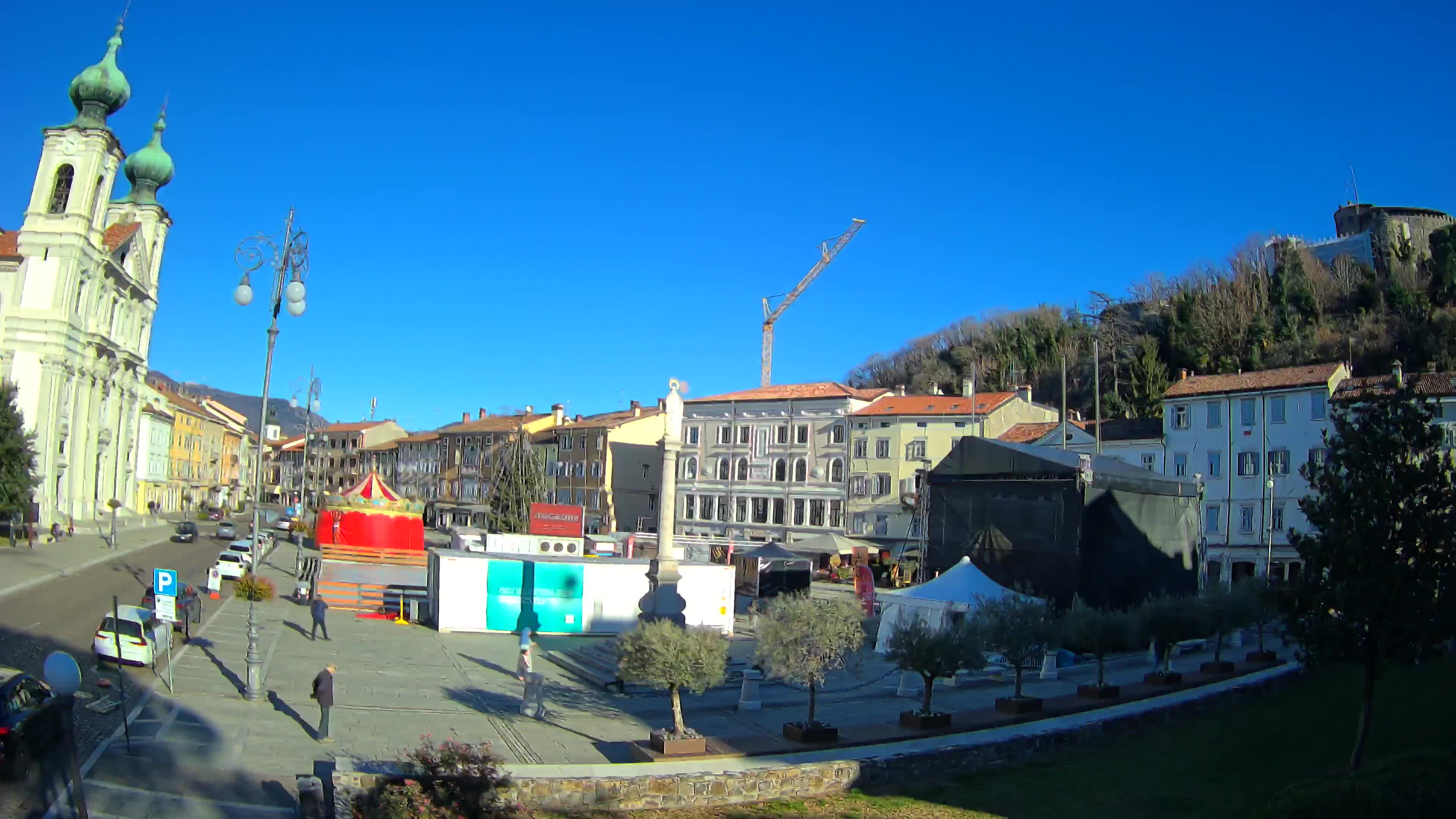 Gorizia – Place Vittoria – Cathédrale st. Ignazio