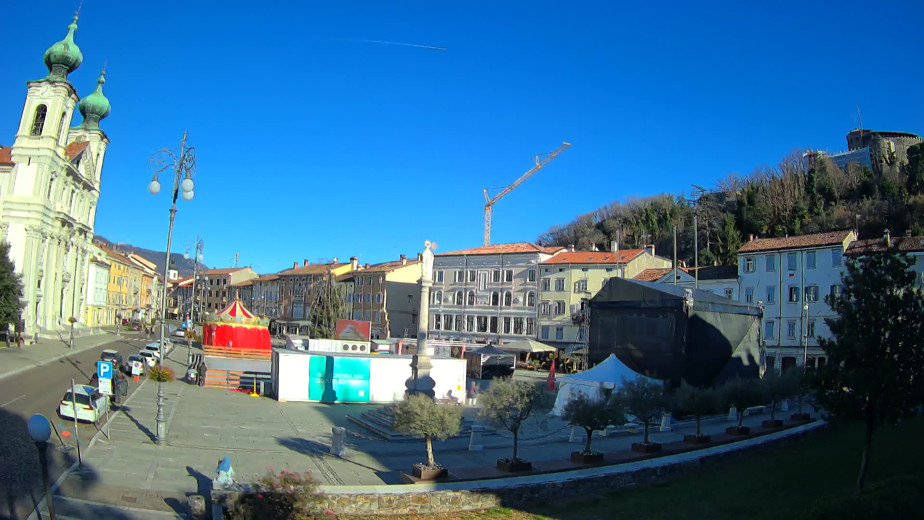 Gorizia – Place Vittoria – Cathédrale st. Ignazio