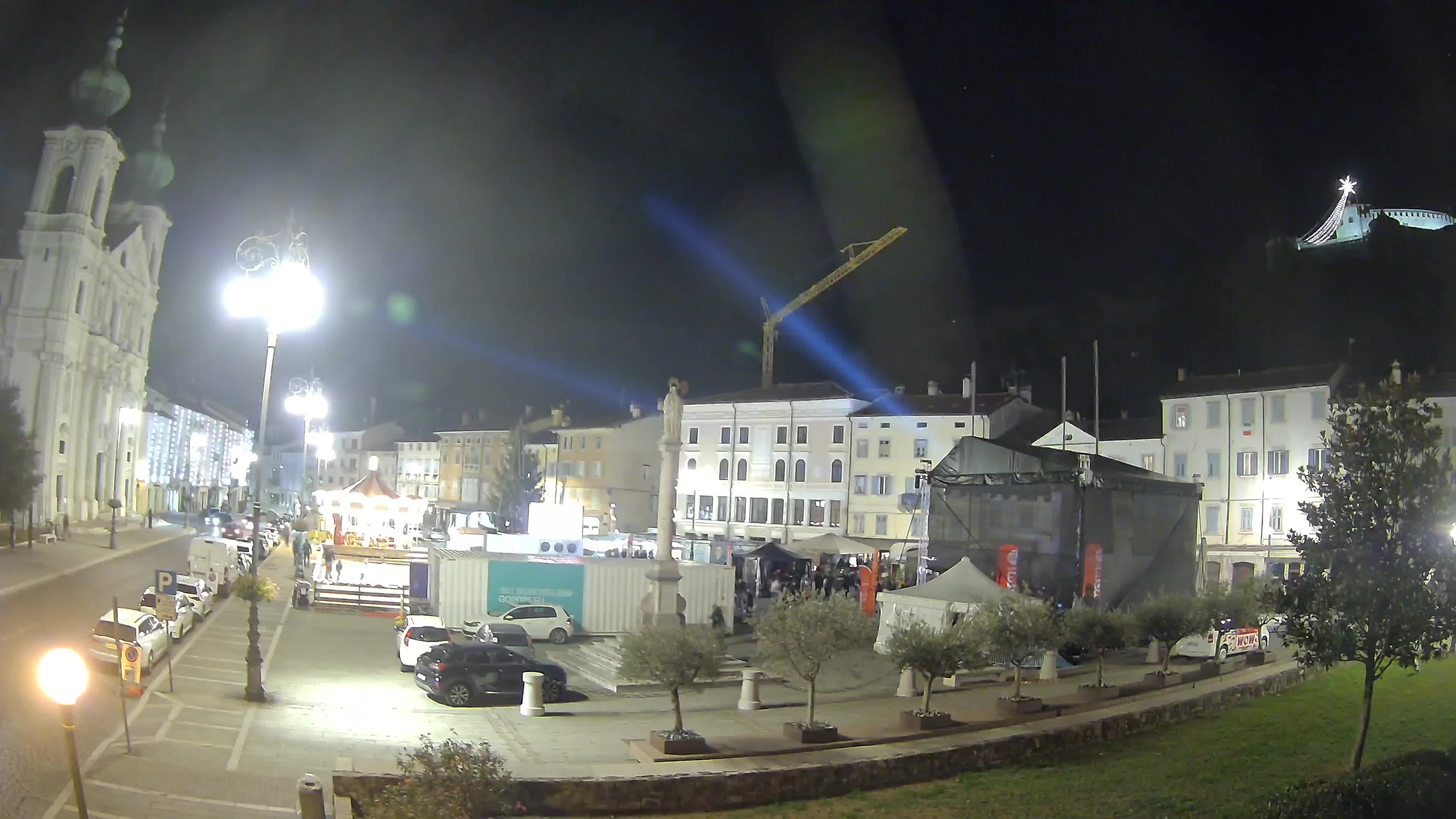 Webcam Gorizia Vittoria square – Cathedral of st. Ignazio