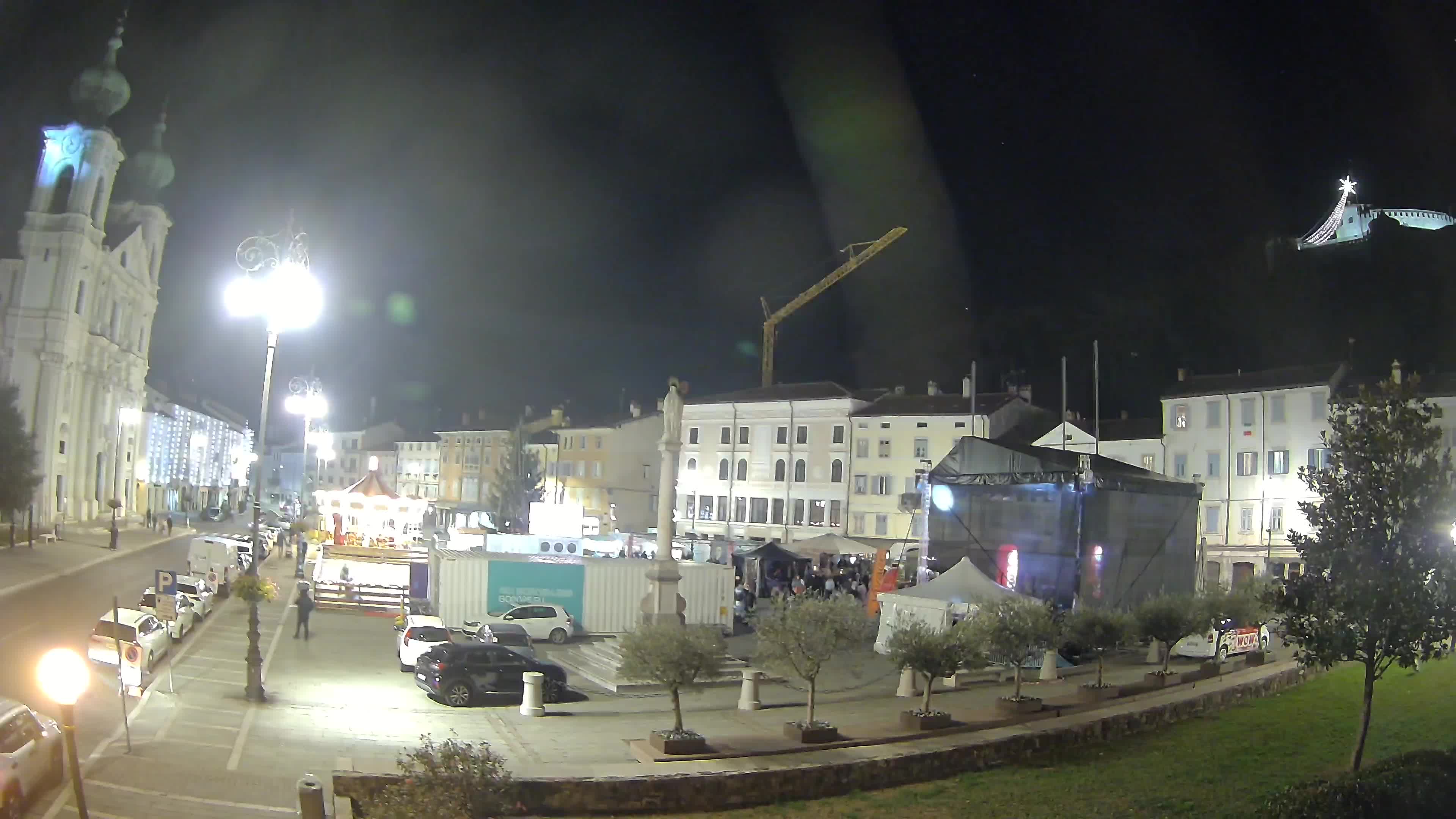 Webcam Gorizia Piazza della Vittoria e Duomo di S. Ignazio