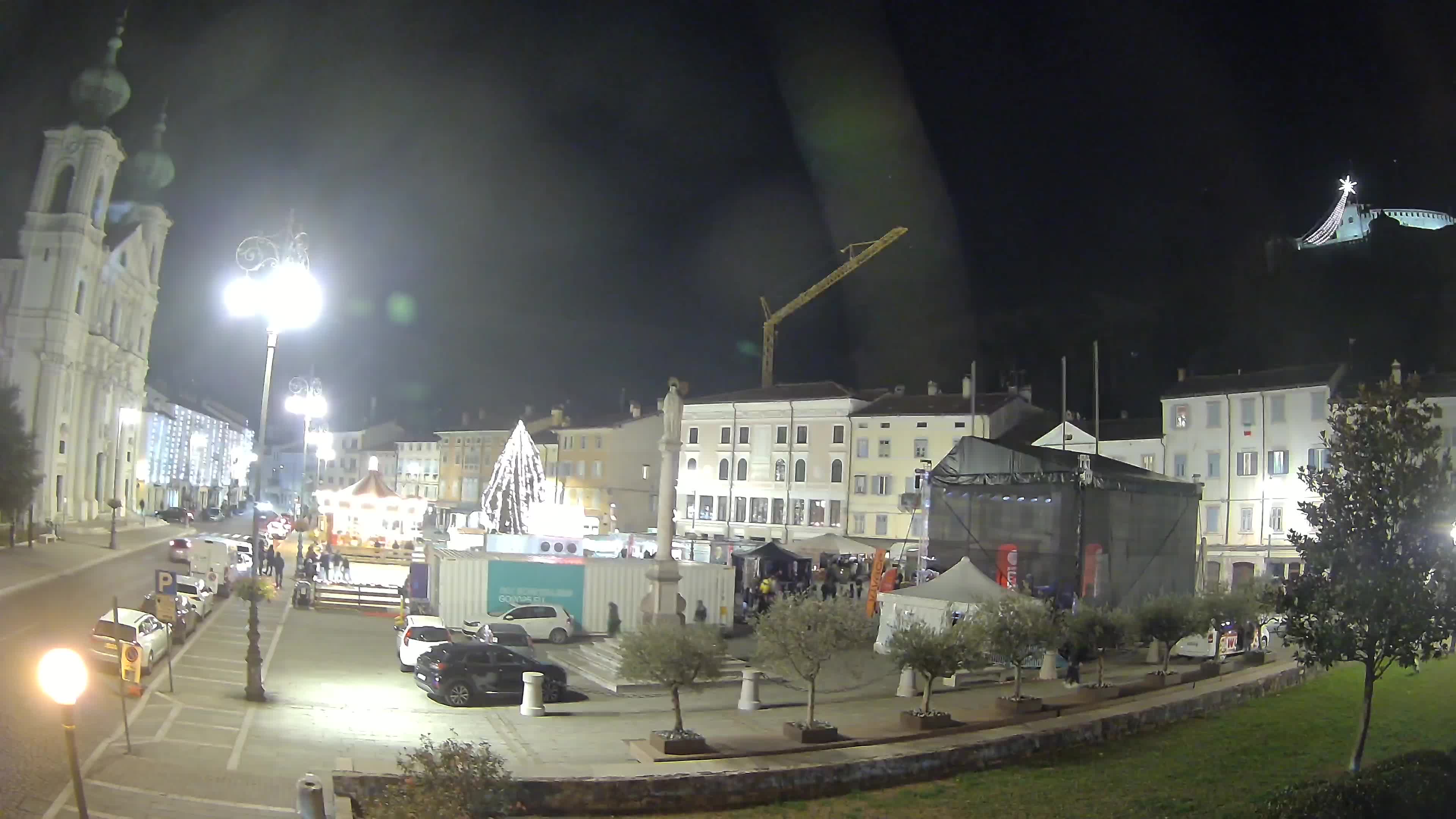 Webcam Gorizia Piazza della Vittoria e Duomo di S. Ignazio