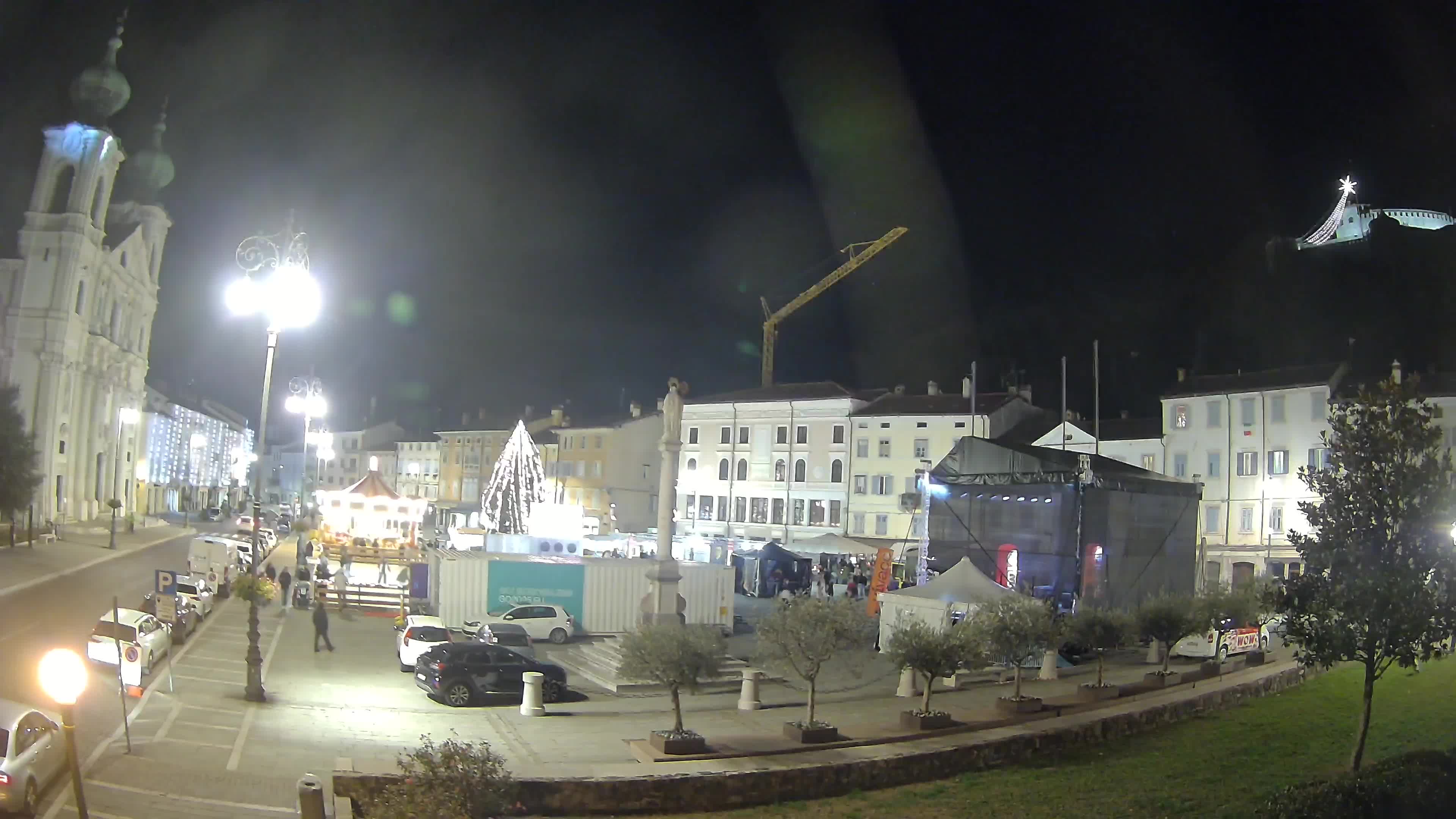 Webcam Gorizia Piazza della Vittoria e Duomo di S. Ignazio