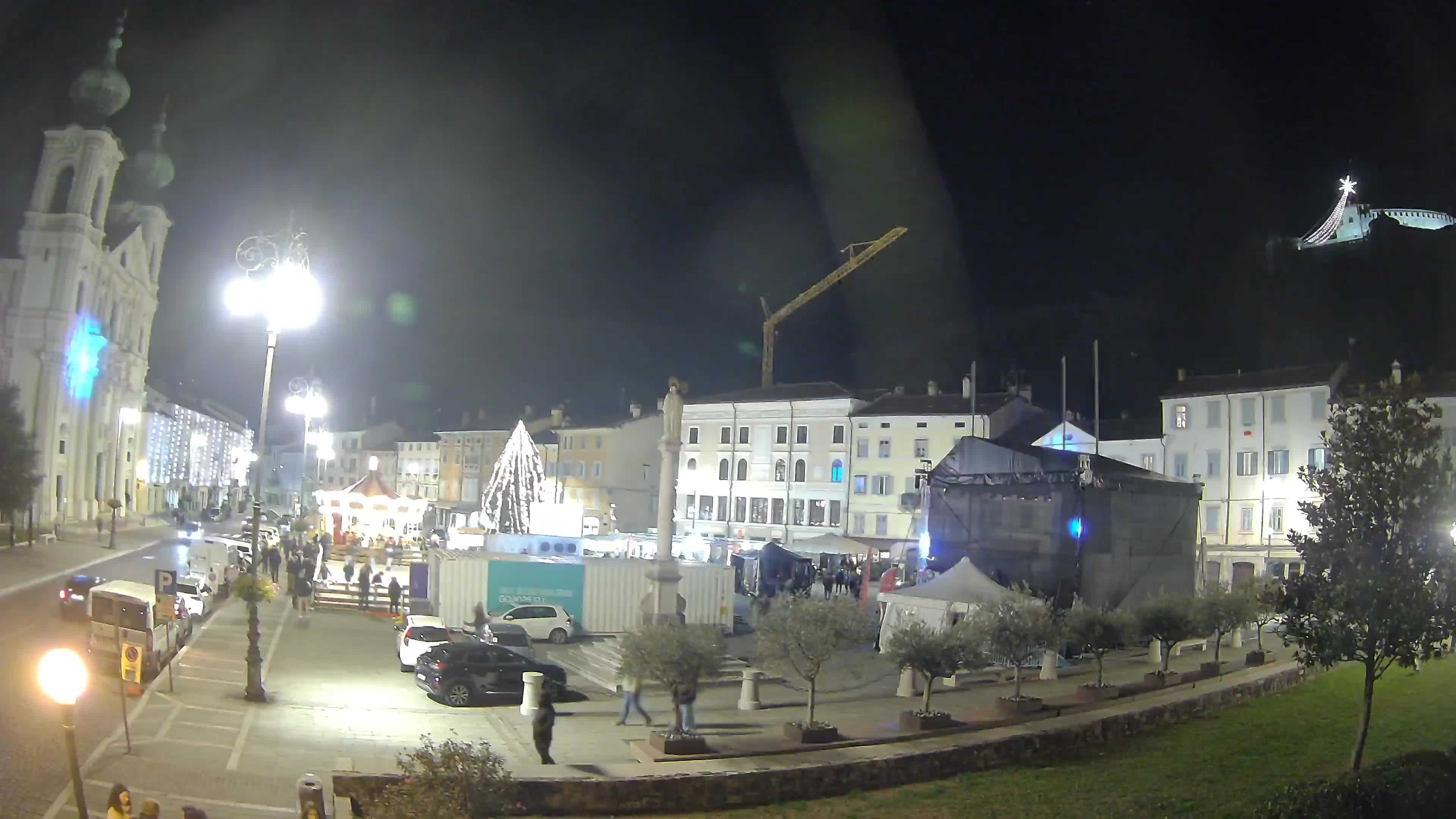 Webcam Gorizia Piazza della Vittoria e Duomo di S. Ignazio