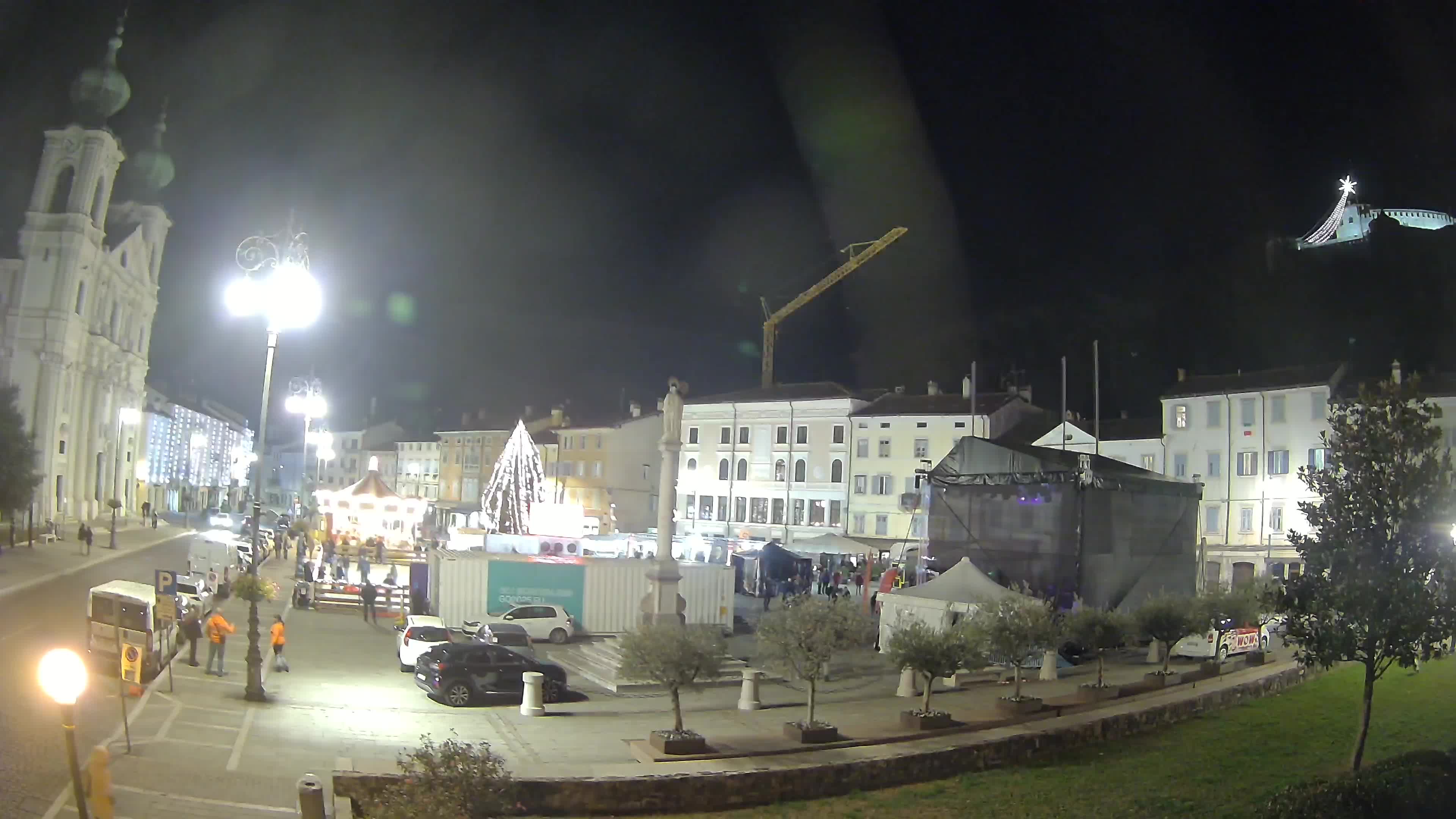 Webcam Gorizia Piazza della Vittoria e Duomo di S. Ignazio