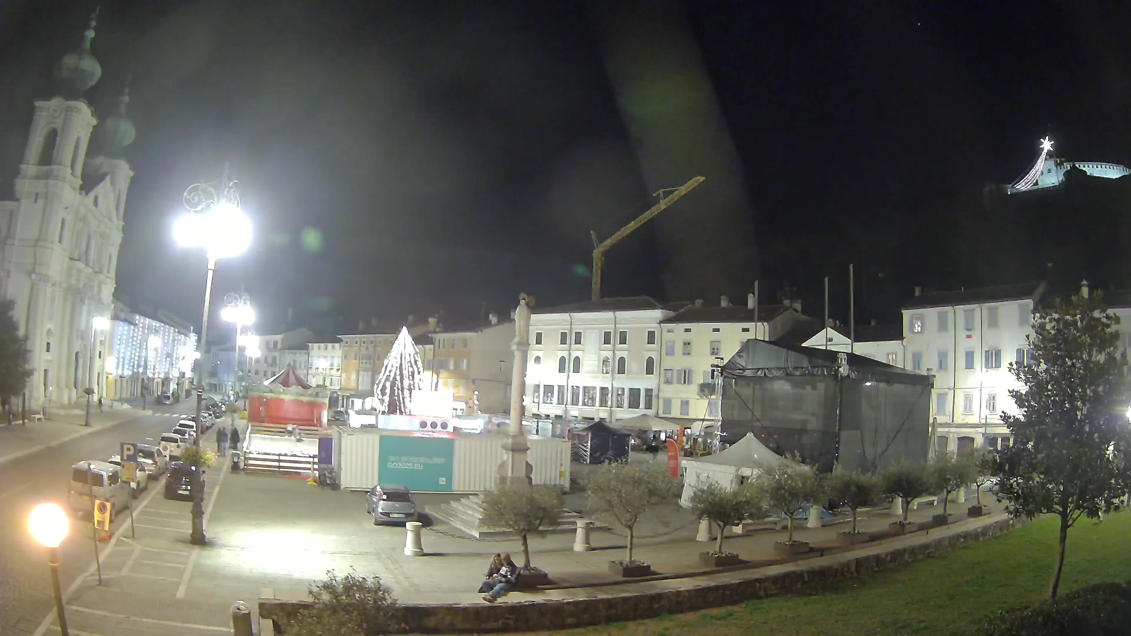 Webcam Gorizia Piazza della Vittoria e Duomo di S. Ignazio