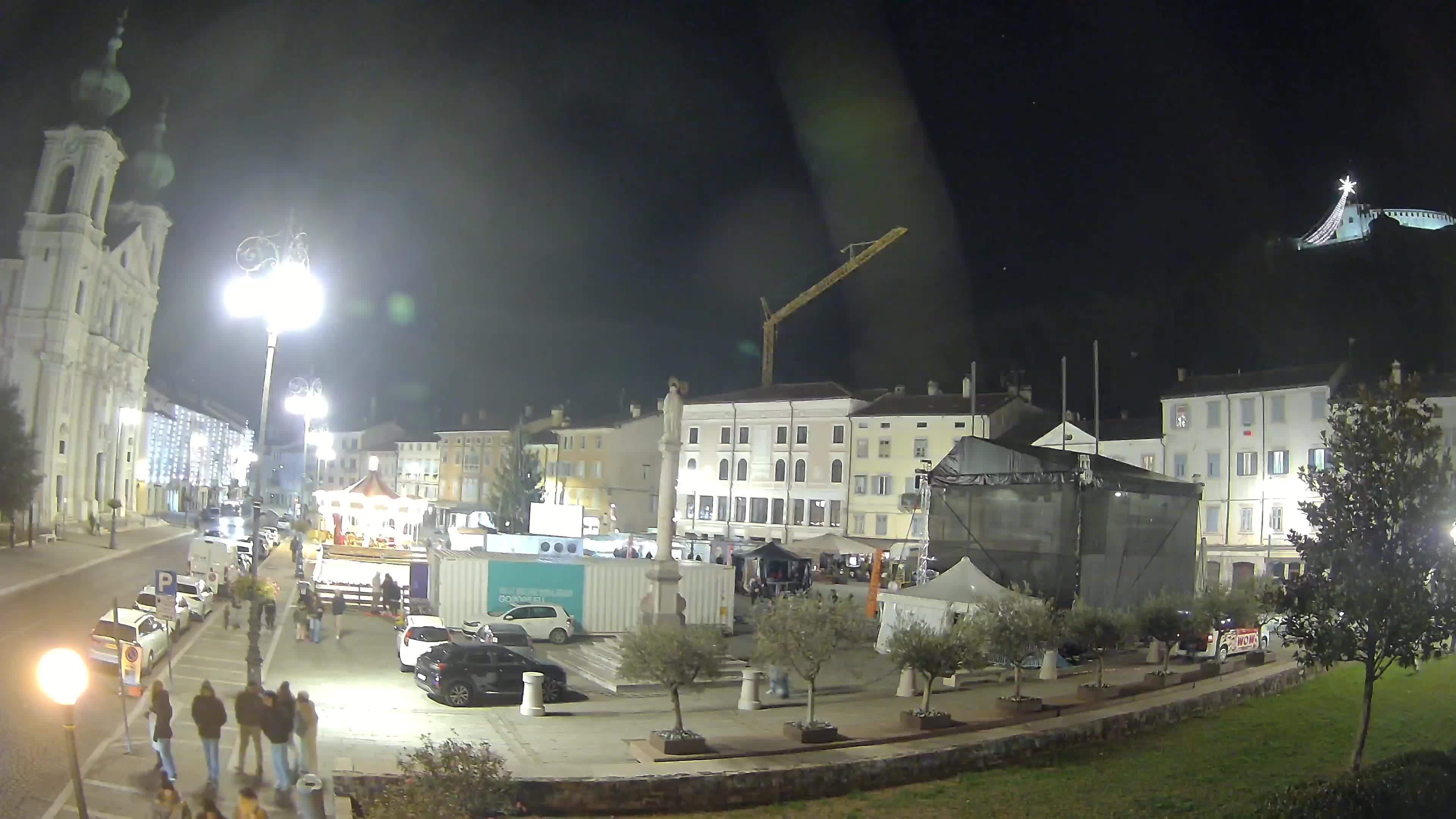 Webcam Gorizia Vittoria square – Cathedral of st. Ignazio