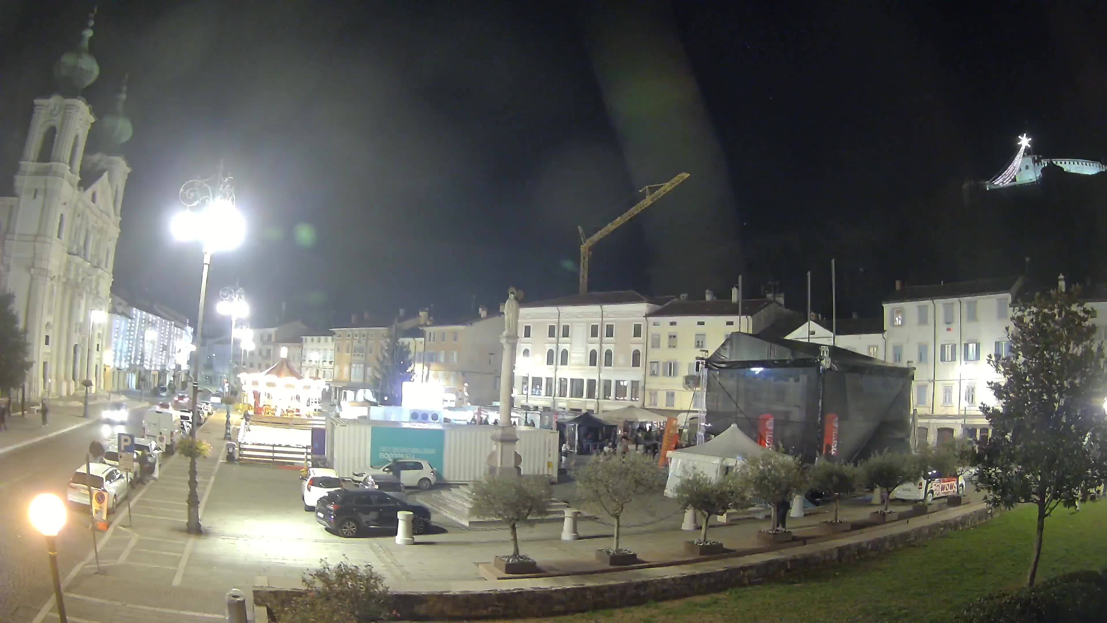 Webcam Gorizia Piazza della Vittoria e Duomo di S. Ignazio