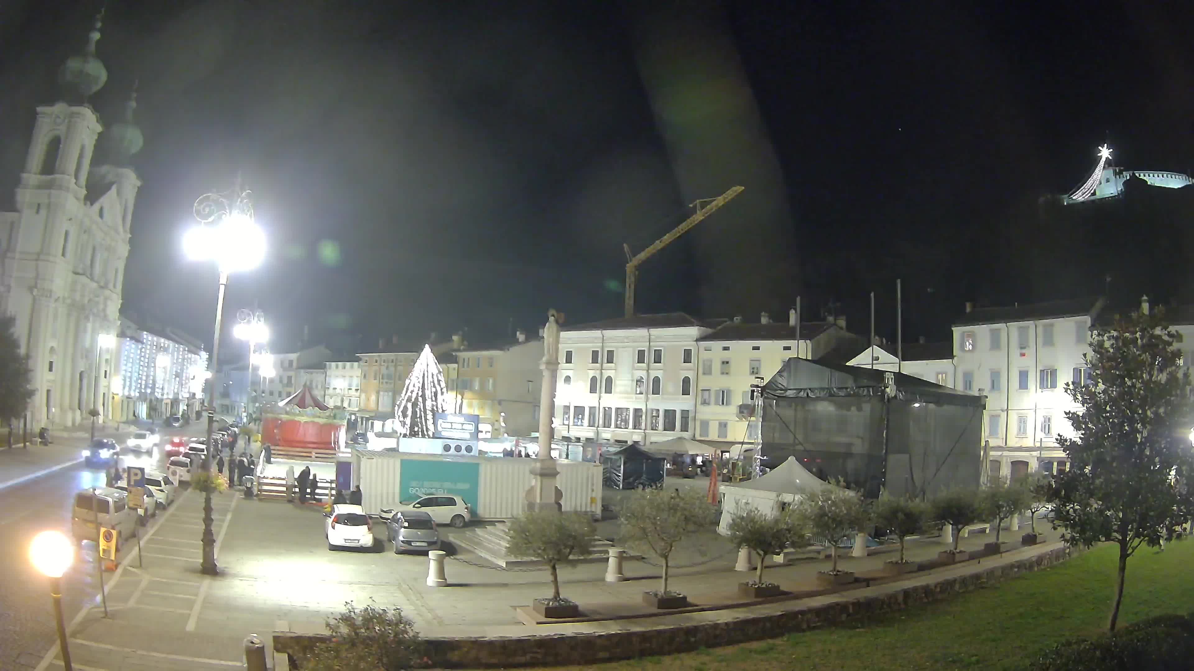 Webcam Gorizia Piazza della Vittoria e Duomo di S. Ignazio