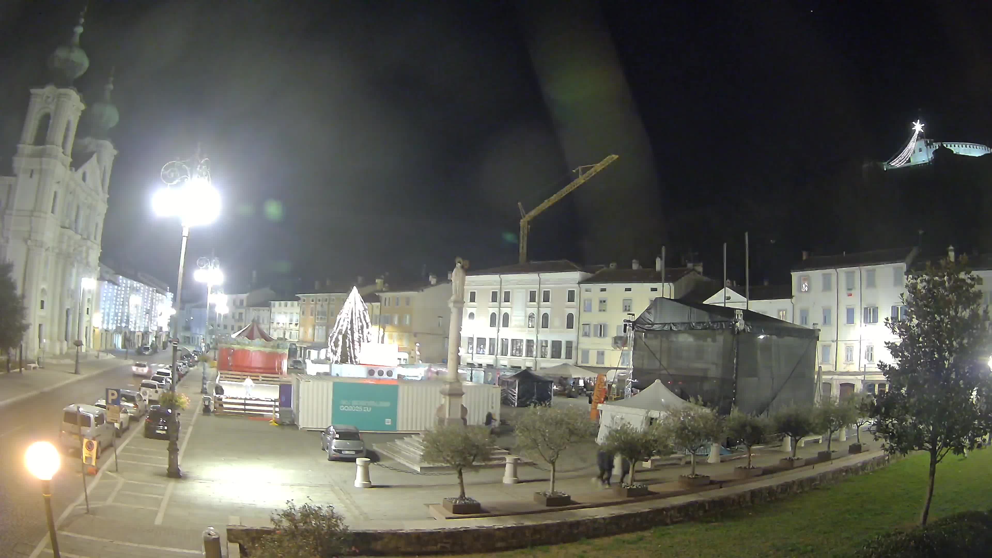 Webcam Gorizia Piazza della Vittoria e Duomo di S. Ignazio