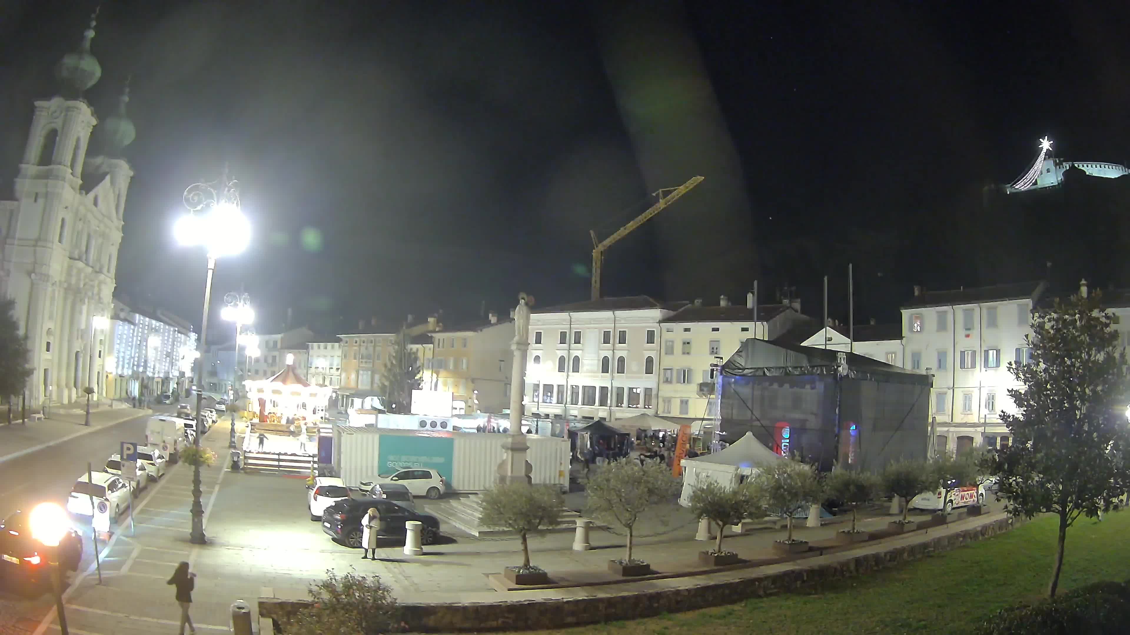 Webcam Gorizia Piazza della Vittoria e Duomo di S. Ignazio