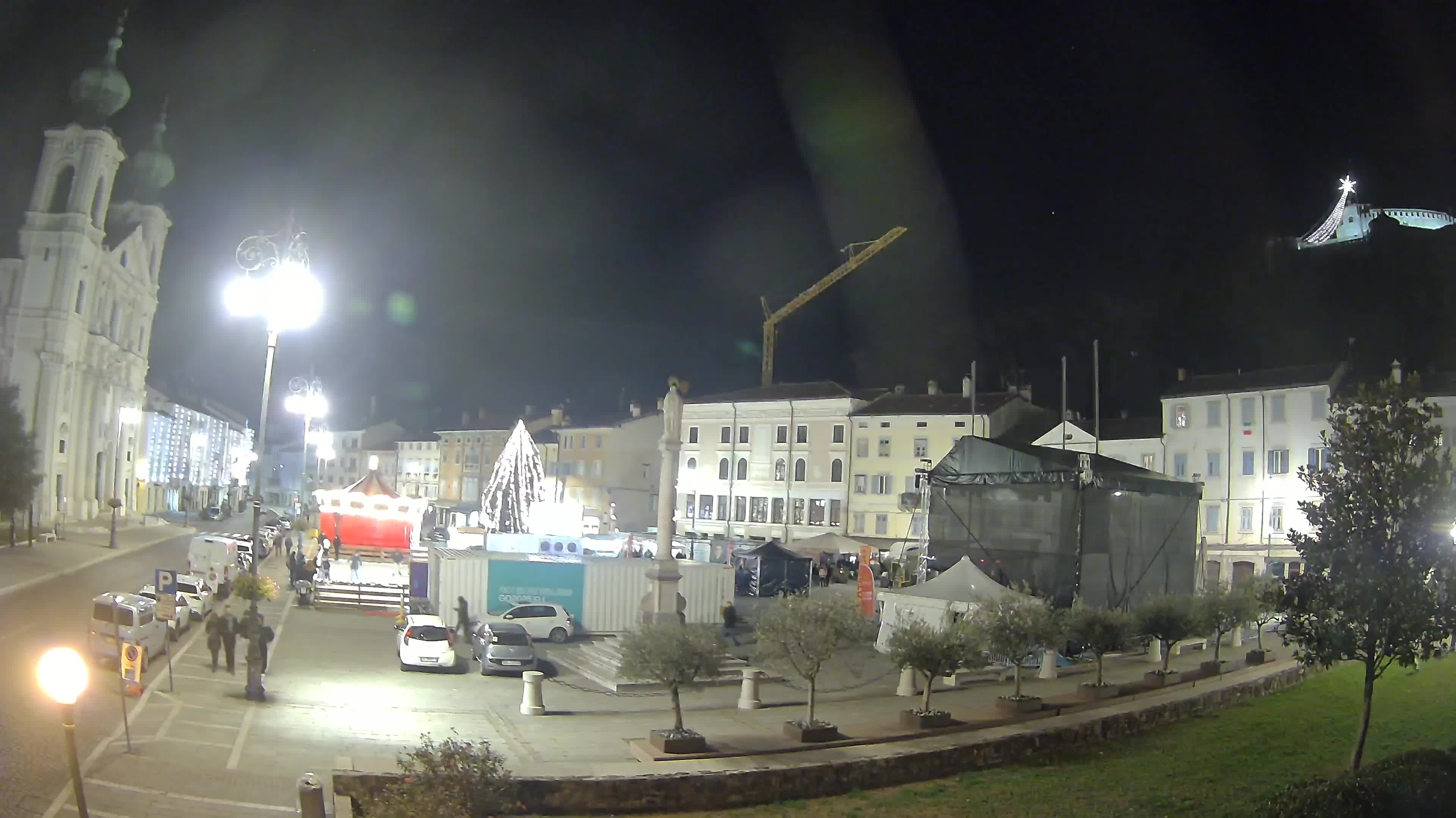 Webcam Gorizia Piazza della Vittoria e Duomo di S. Ignazio