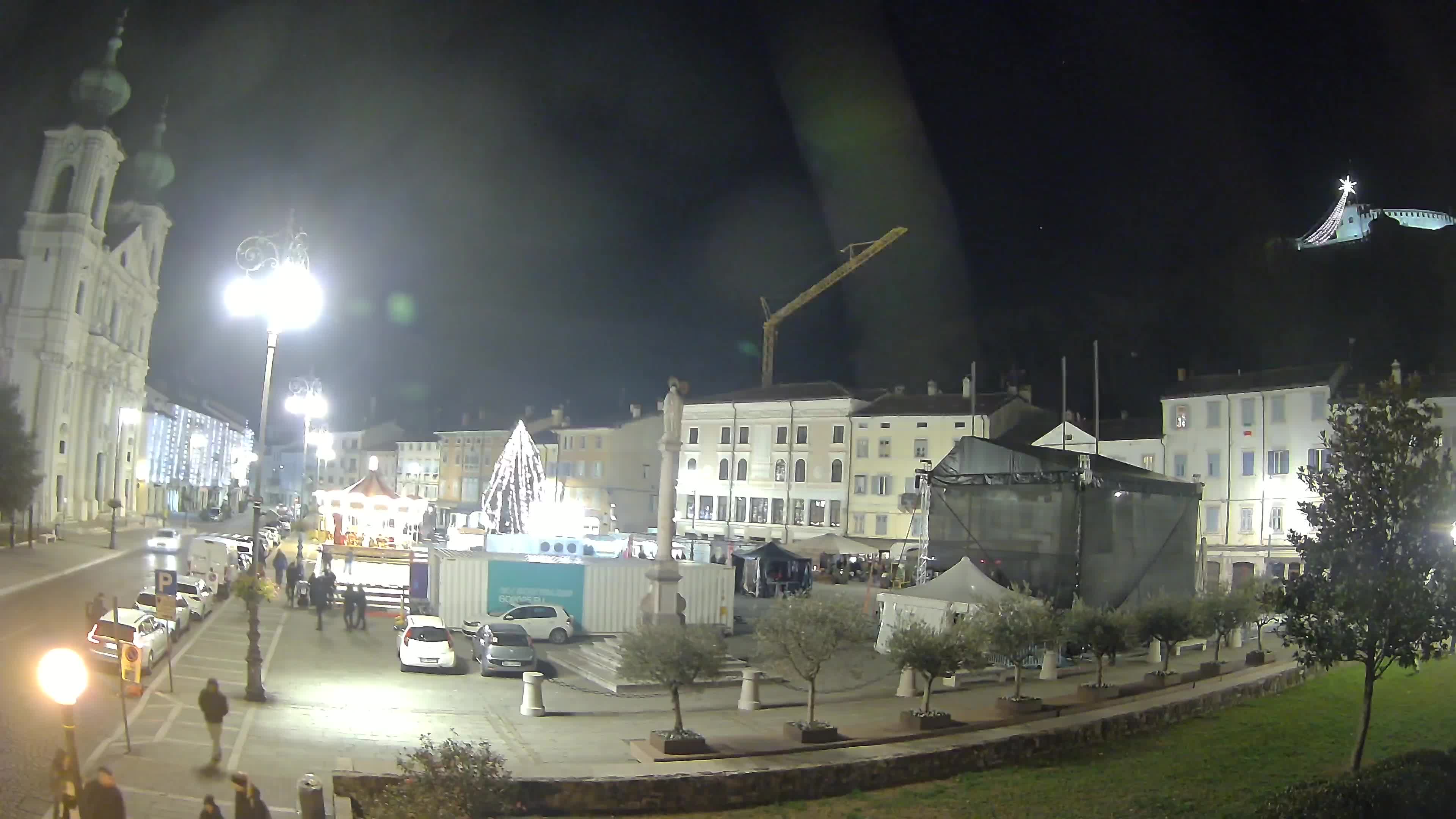 Webcam Gorizia Piazza della Vittoria e Duomo di S. Ignazio