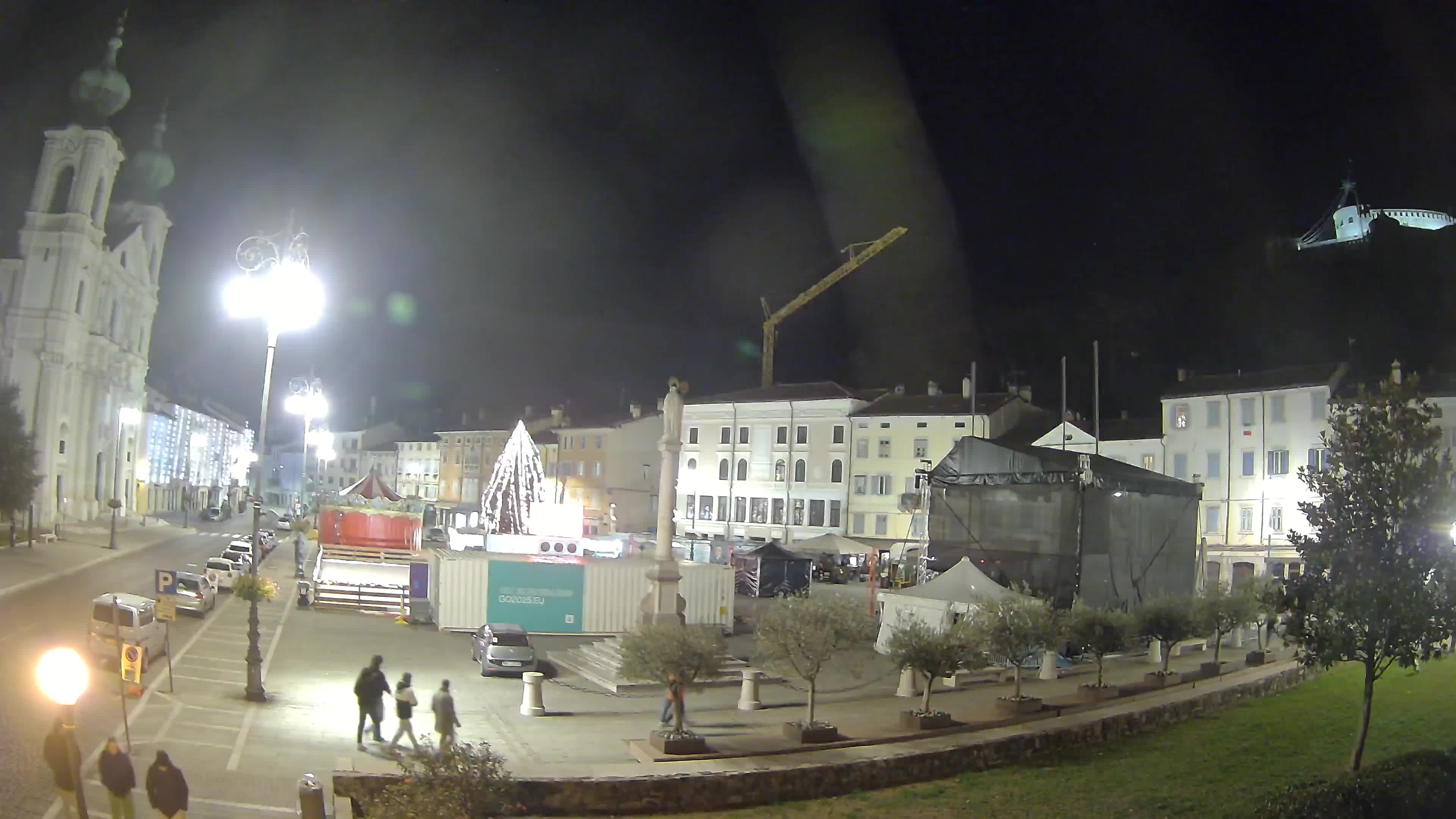 Webcam Gorizia Piazza della Vittoria e Duomo di S. Ignazio