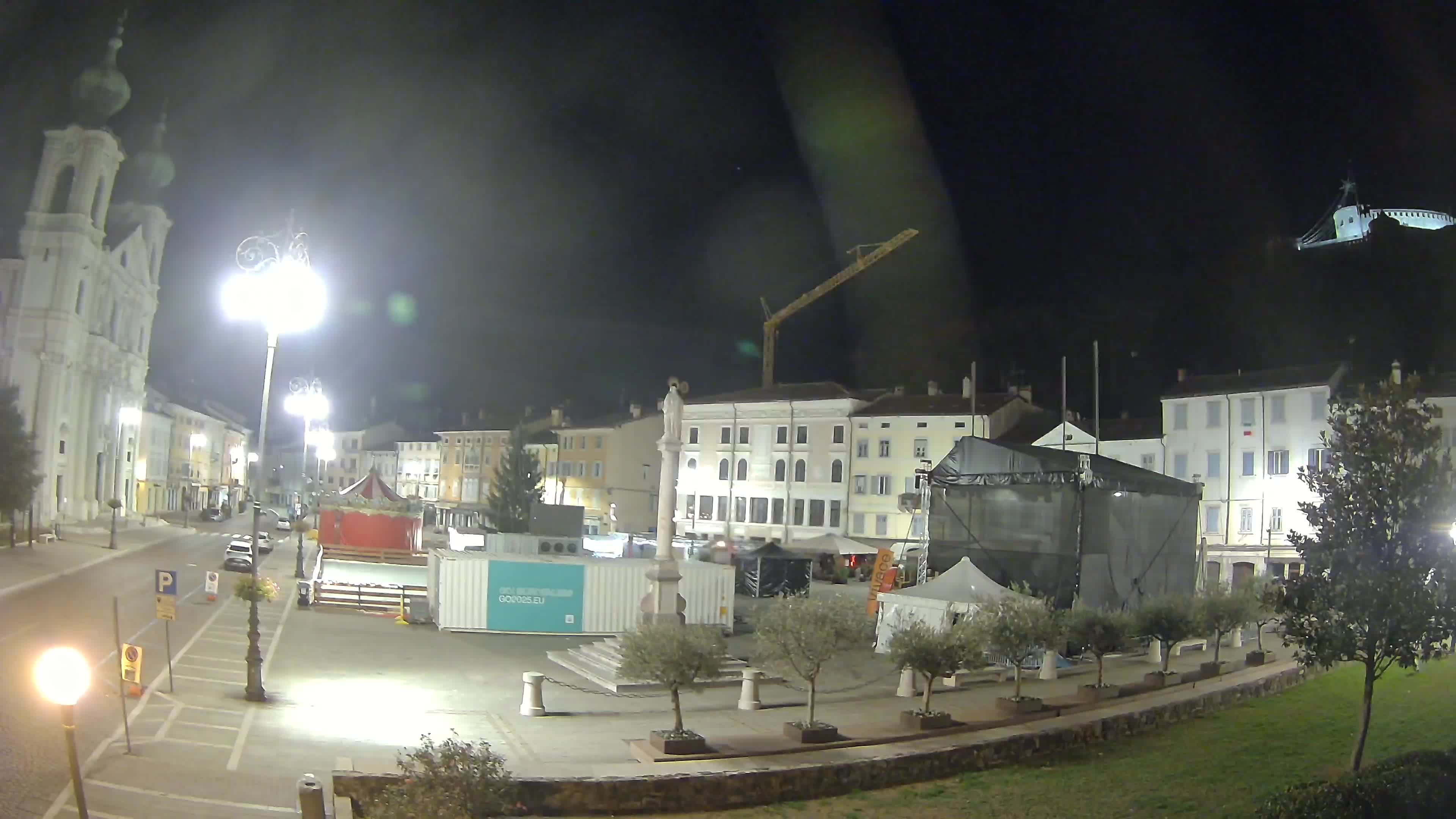 Webcam Gorizia Piazza della Vittoria e Duomo di S. Ignazio