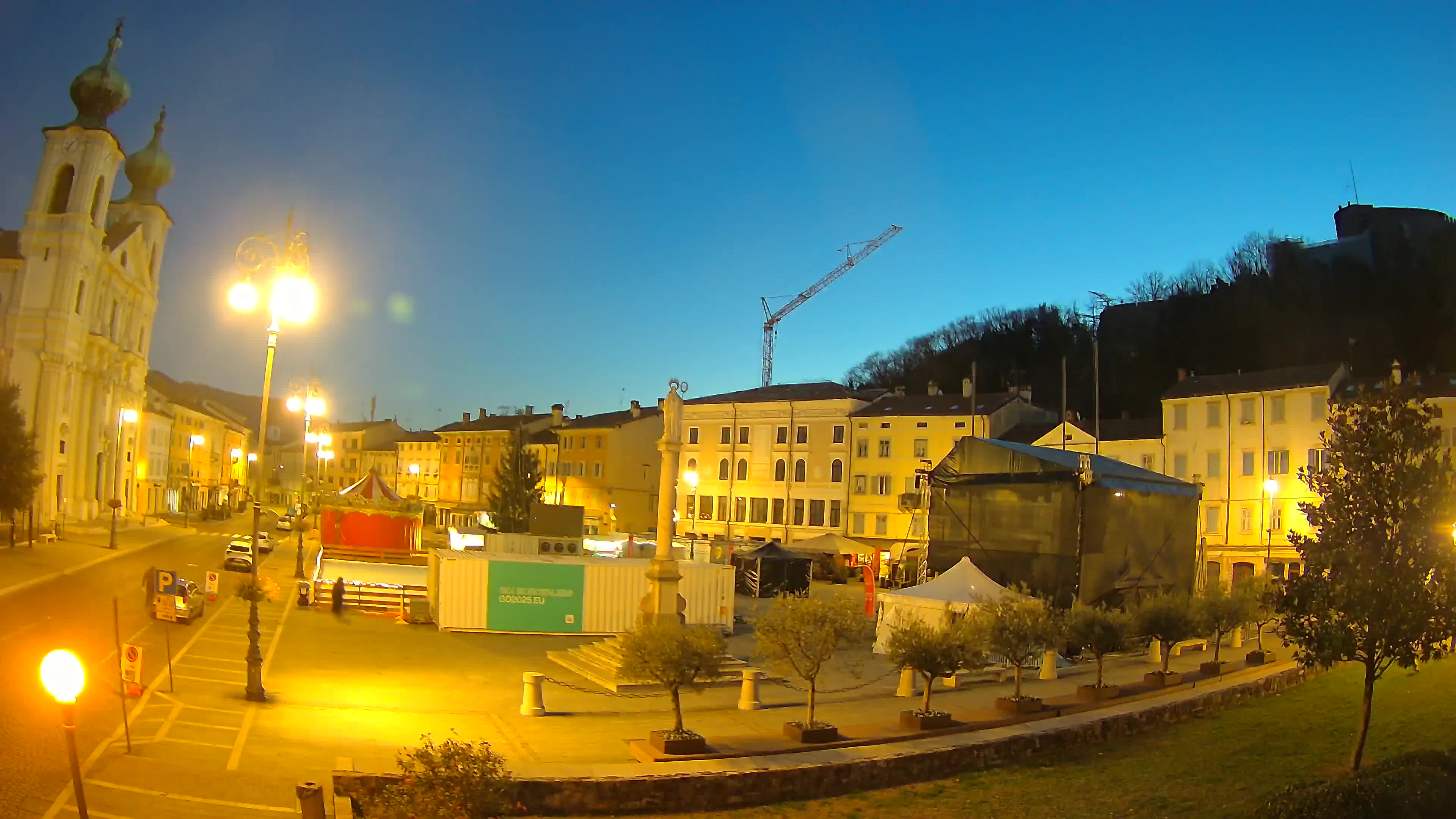 Gorizia – Place Vittoria – Cathédrale st. Ignazio