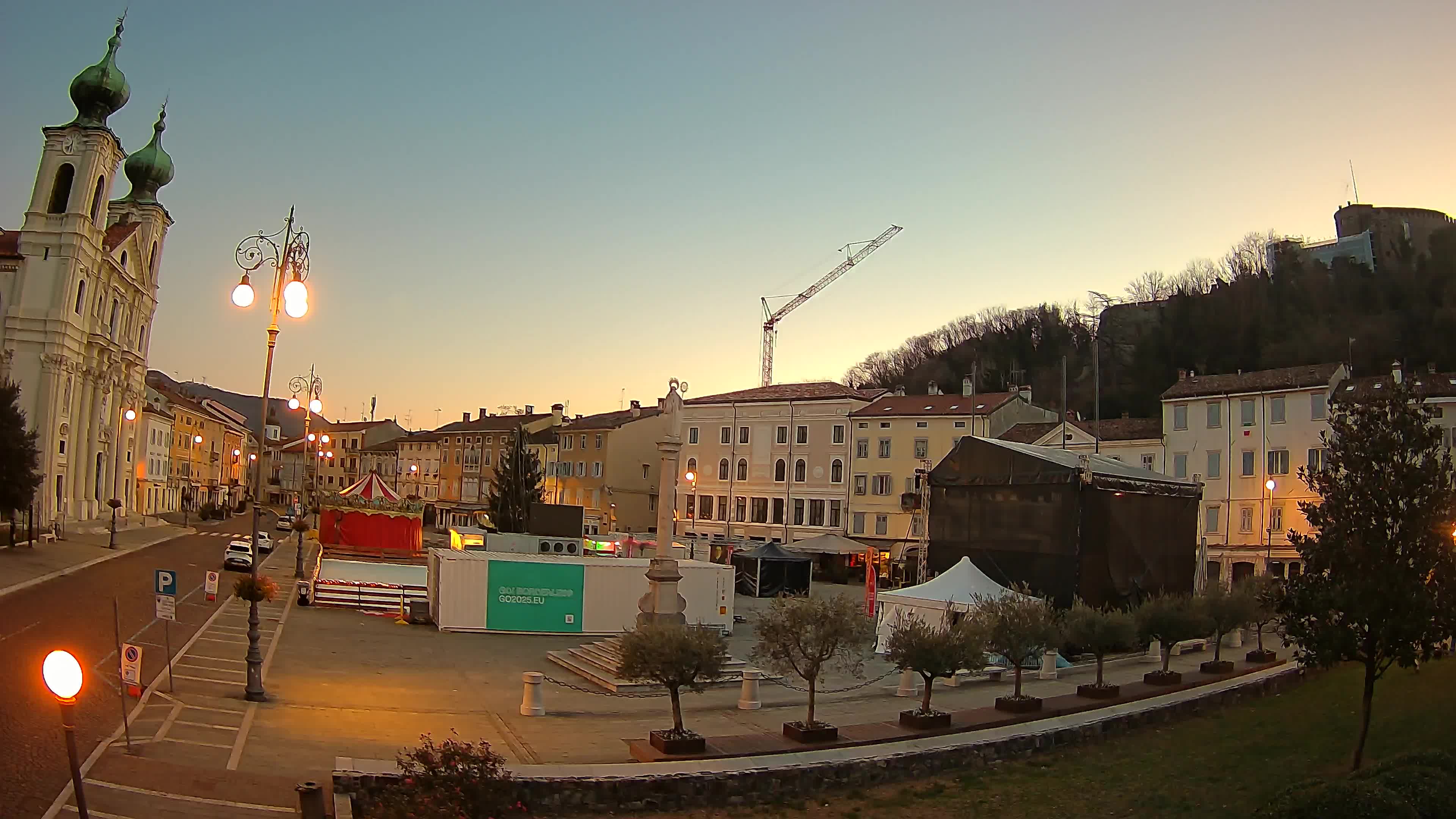 Gorizia – Place Vittoria – Cathédrale st. Ignazio