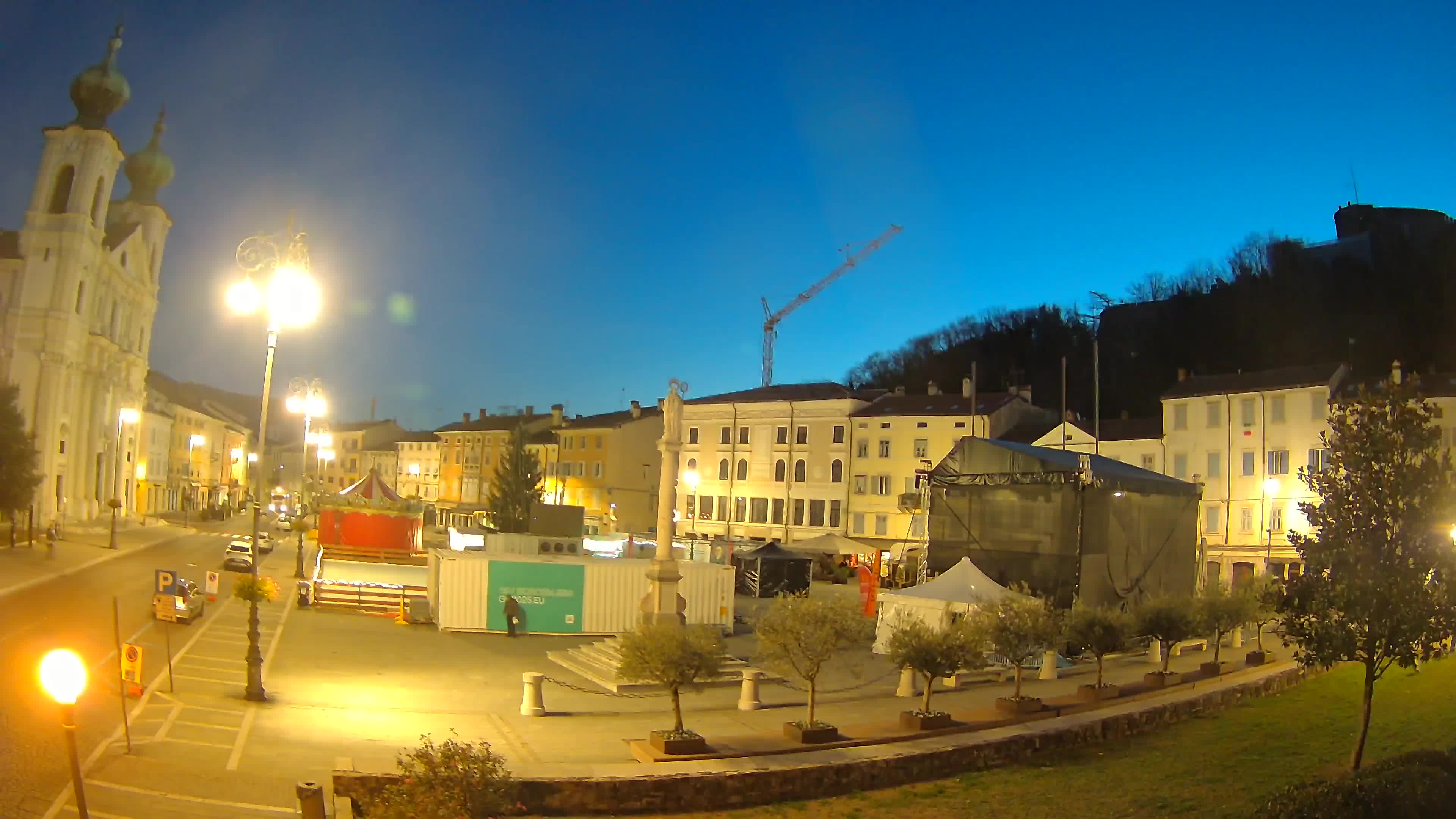 Webcam Gorizia Vittoria square – Cathedral of st. Ignazio