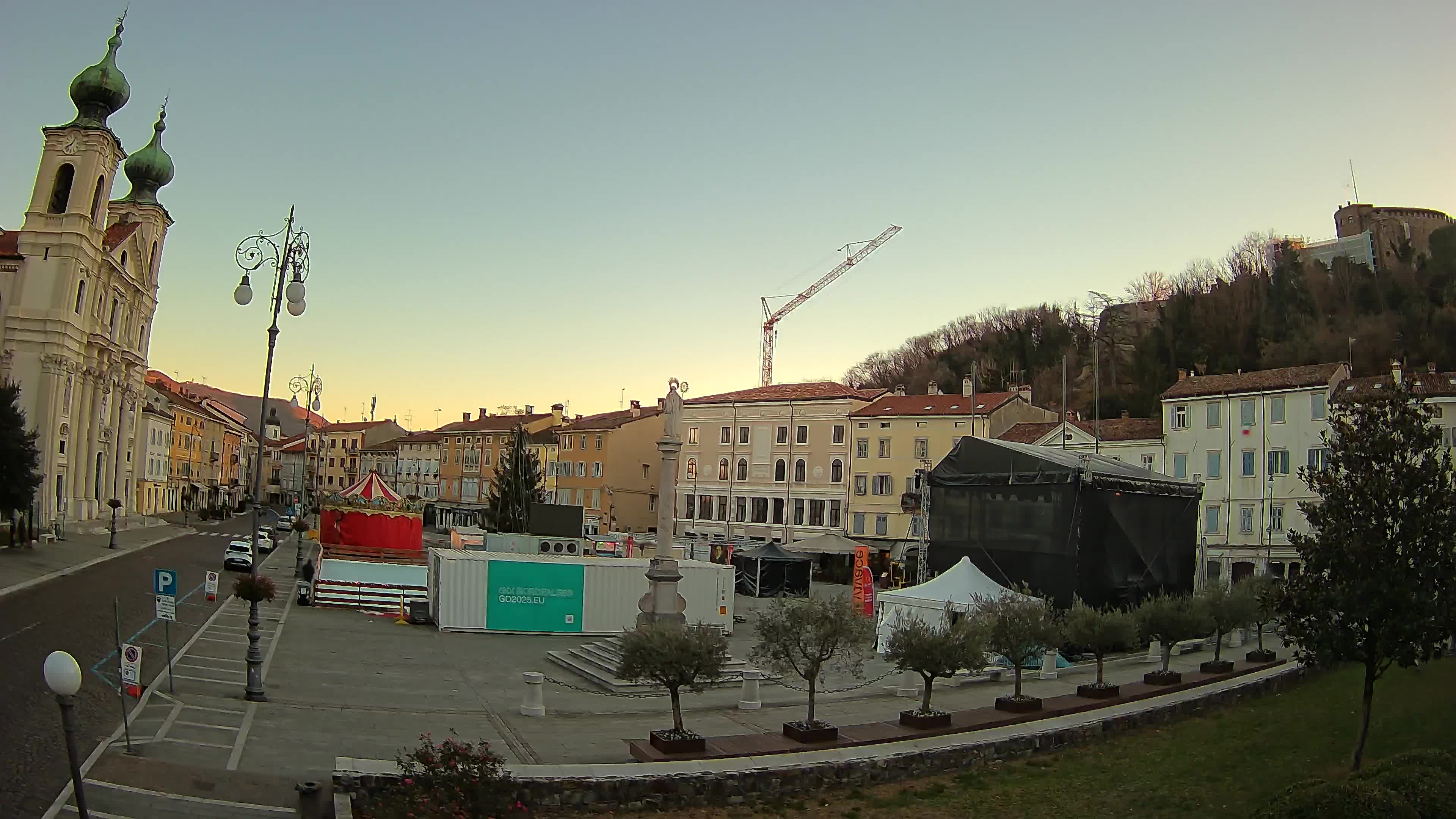 Gorizia – Place Vittoria – Cathédrale st. Ignazio