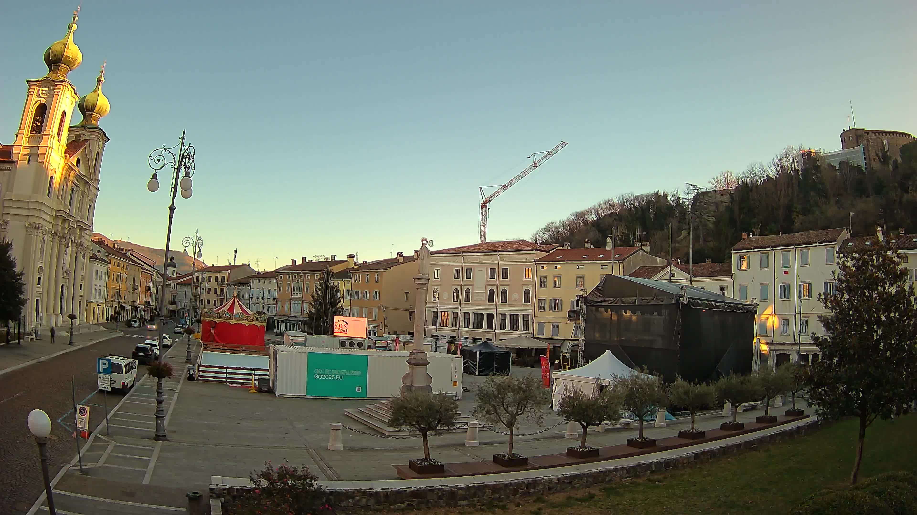 Gorizia – Place Vittoria – Cathédrale st. Ignazio