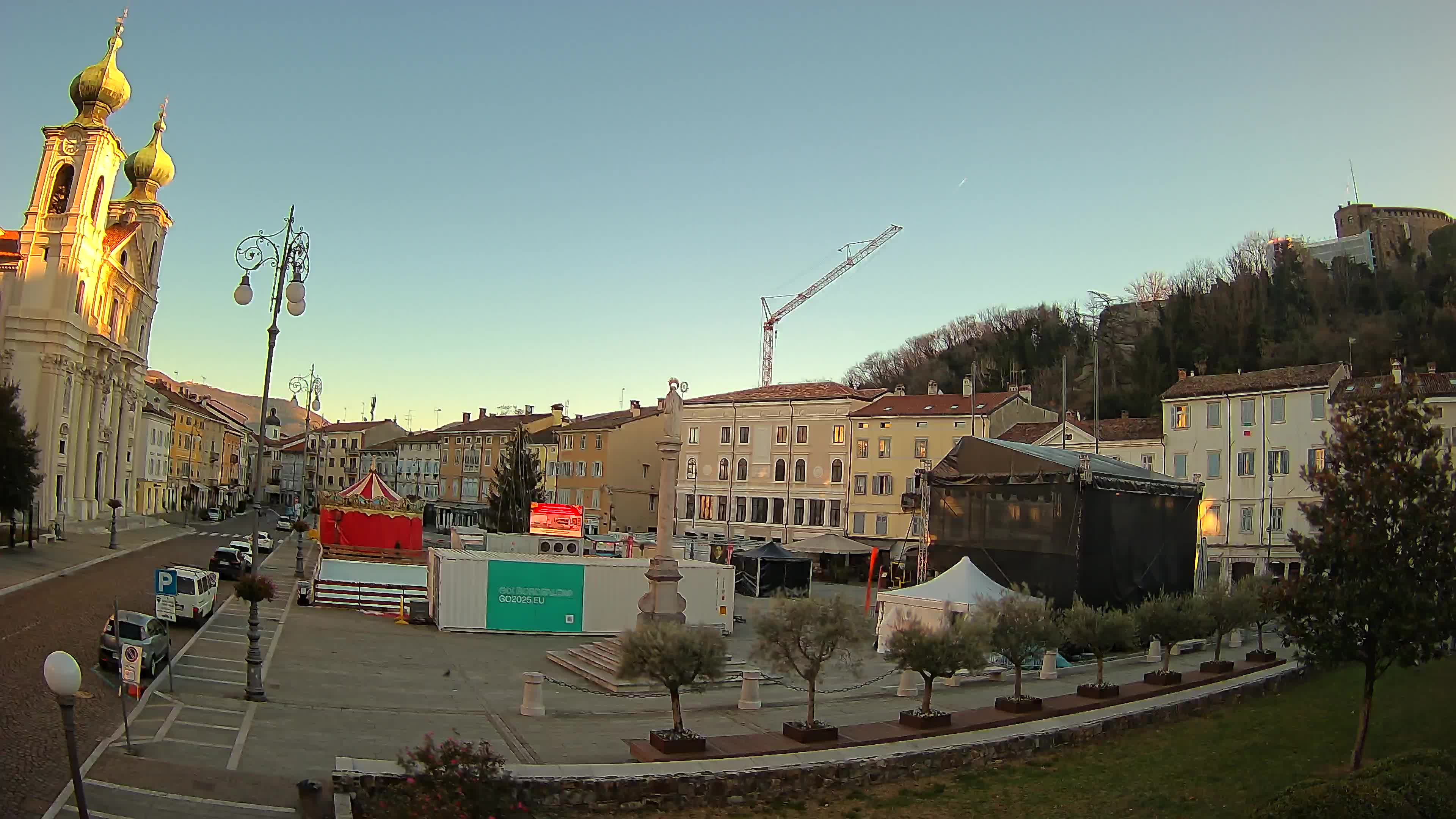 Gorizia – Place Vittoria – Cathédrale st. Ignazio