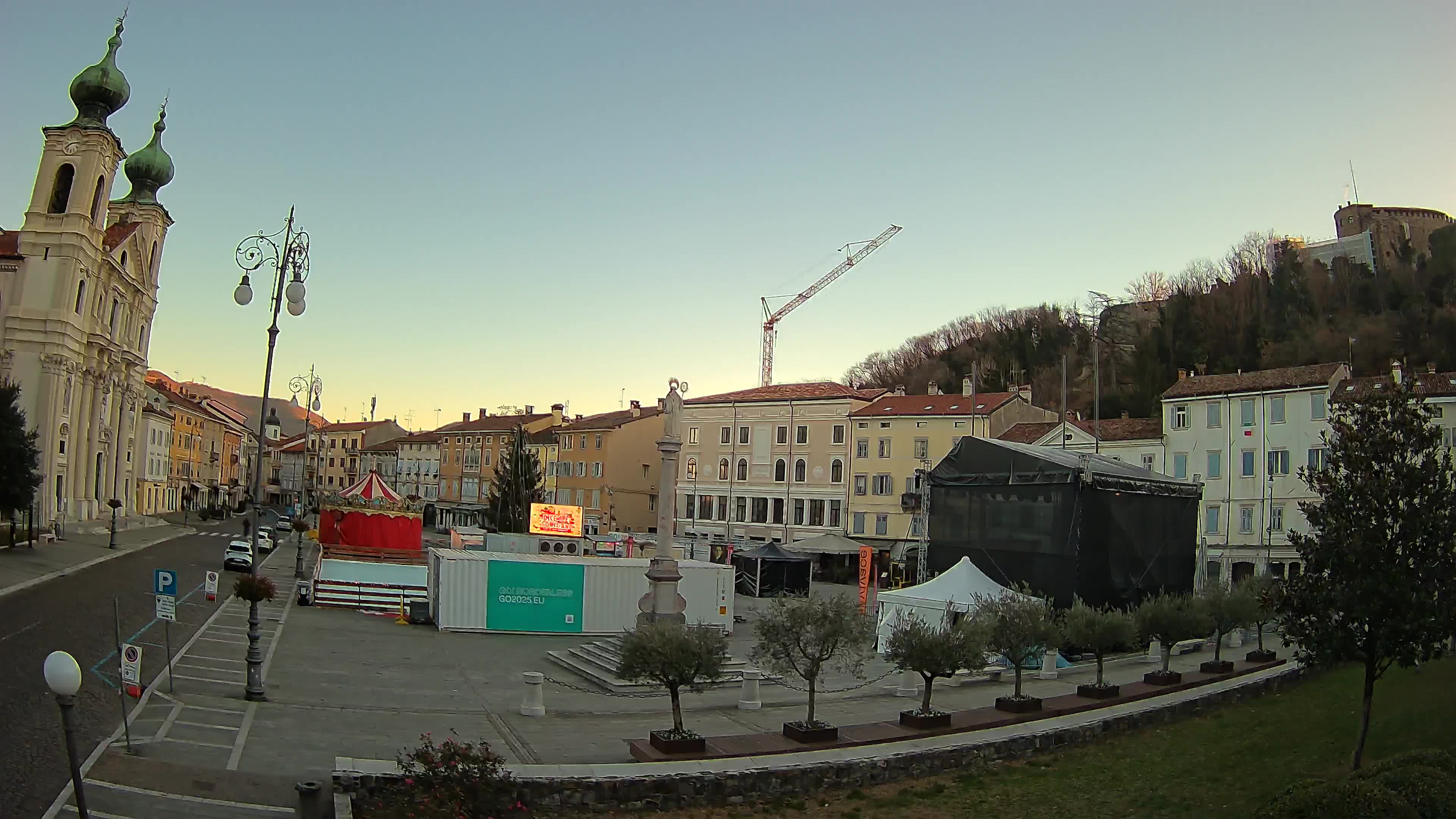 Gorizia – Place Vittoria – Cathédrale st. Ignazio