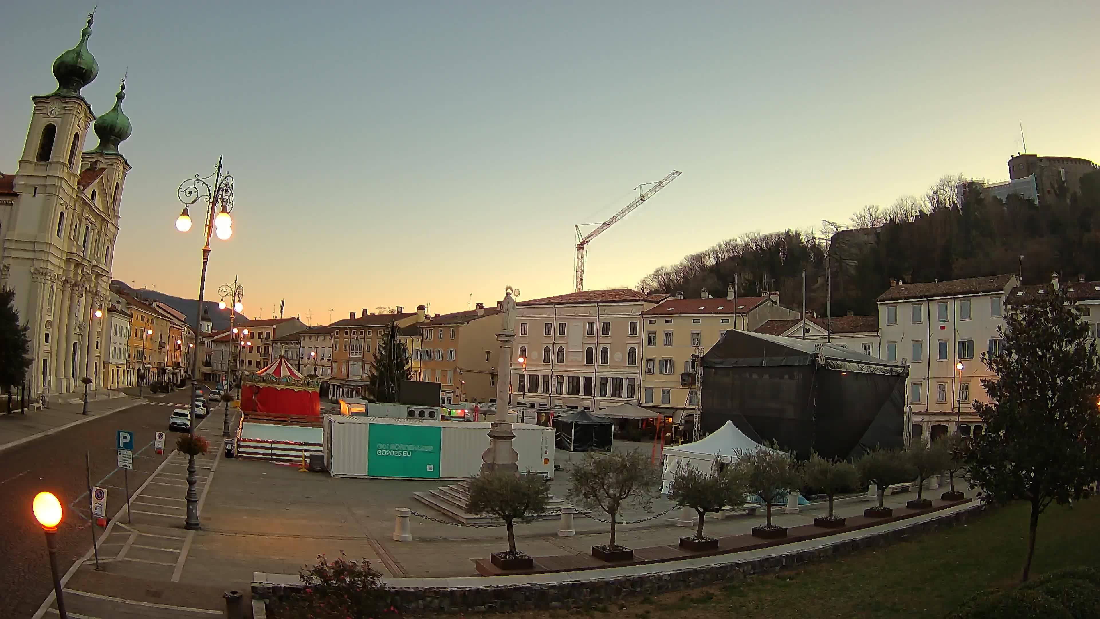 Gorizia –  Place de la Victoria et de via Carducci