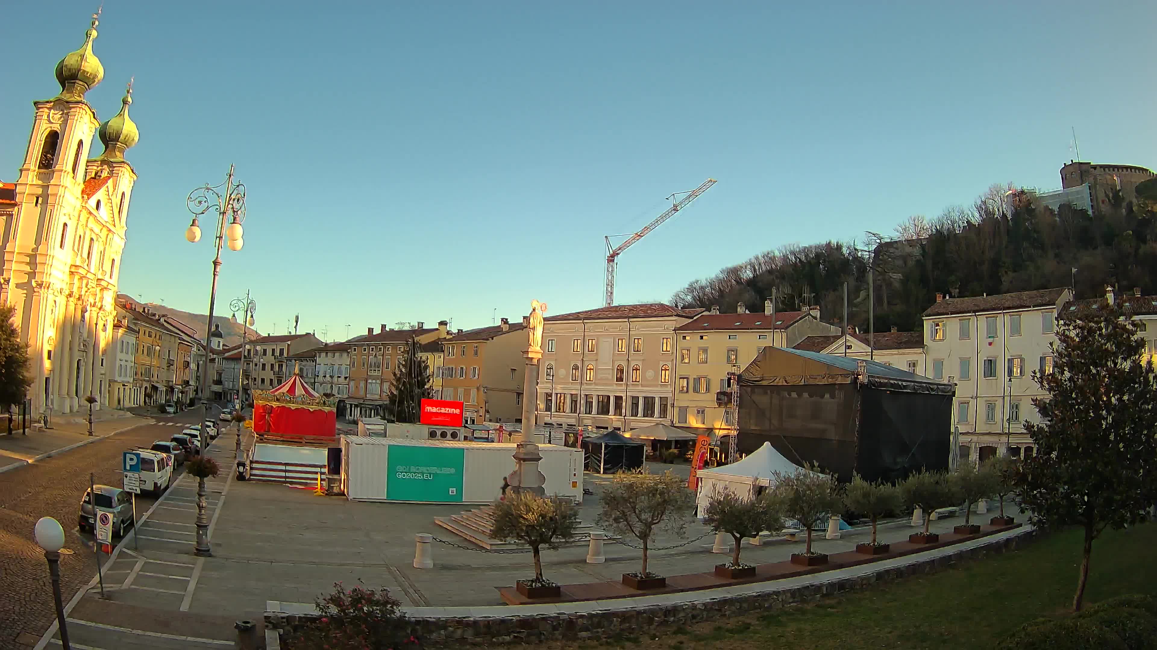 Gorizia – Place Vittoria – Cathédrale st. Ignazio