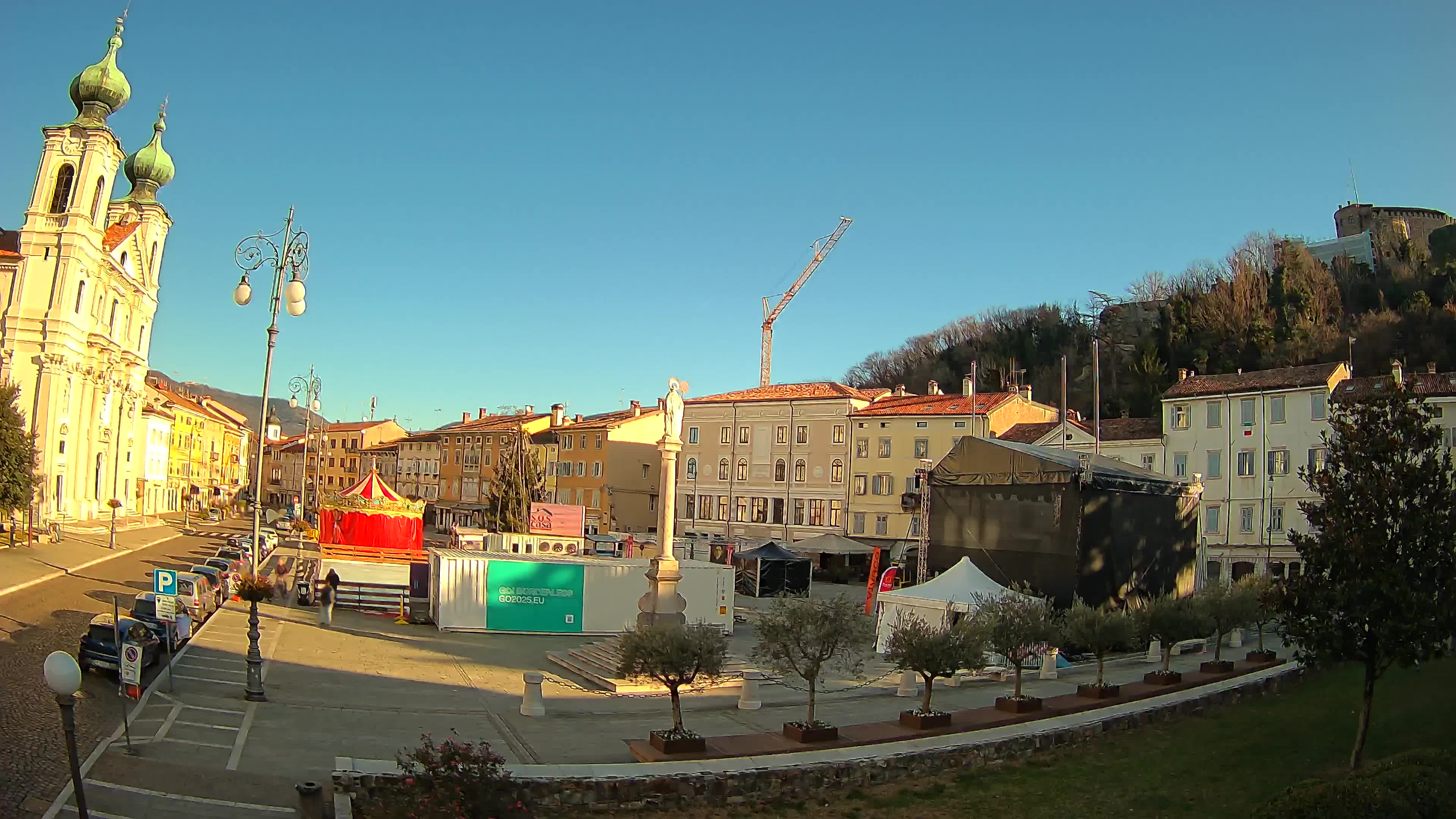 Gorizia – Place Vittoria – Cathédrale st. Ignazio