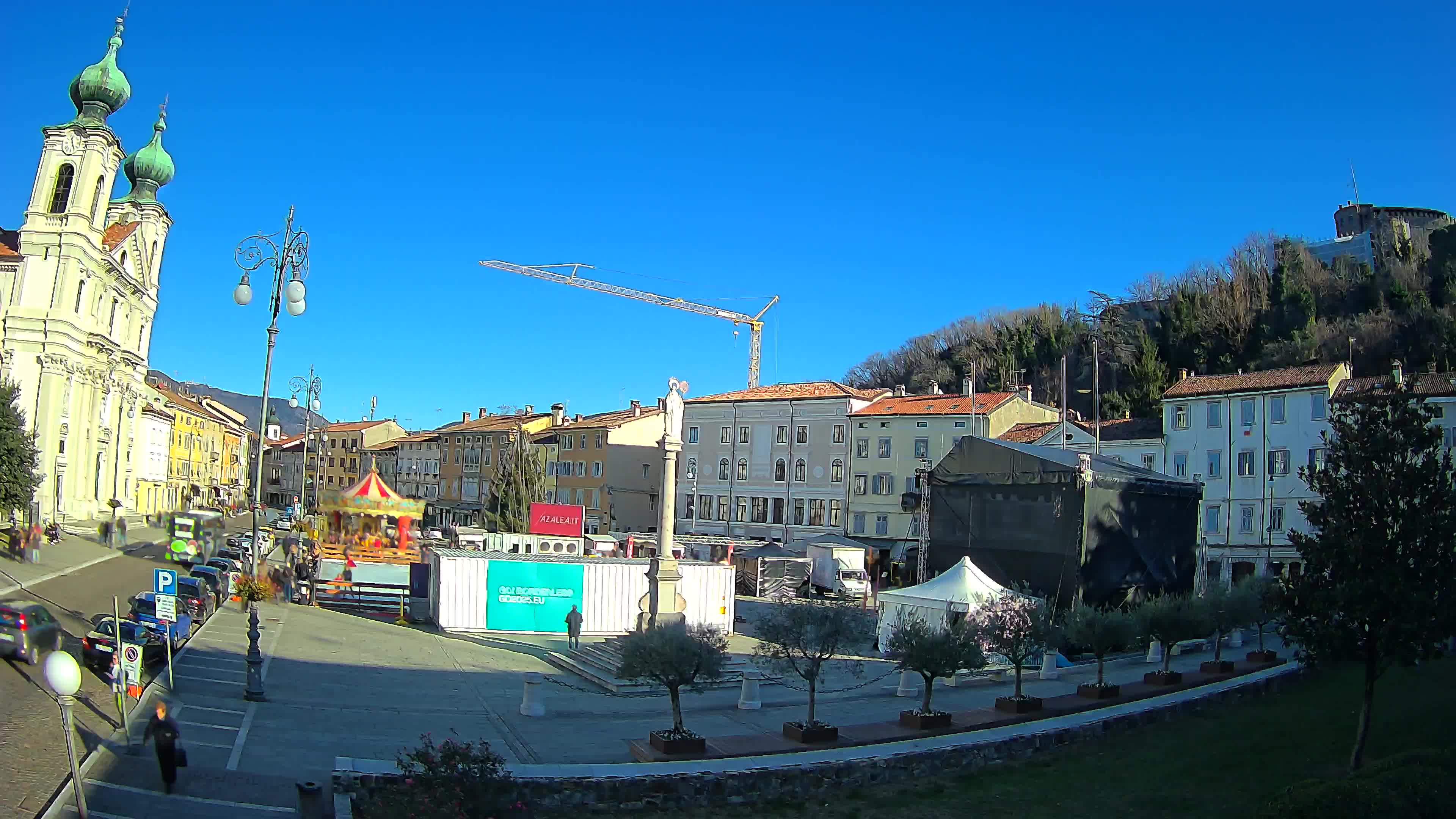 Gorizia – Place Vittoria – Cathédrale st. Ignazio